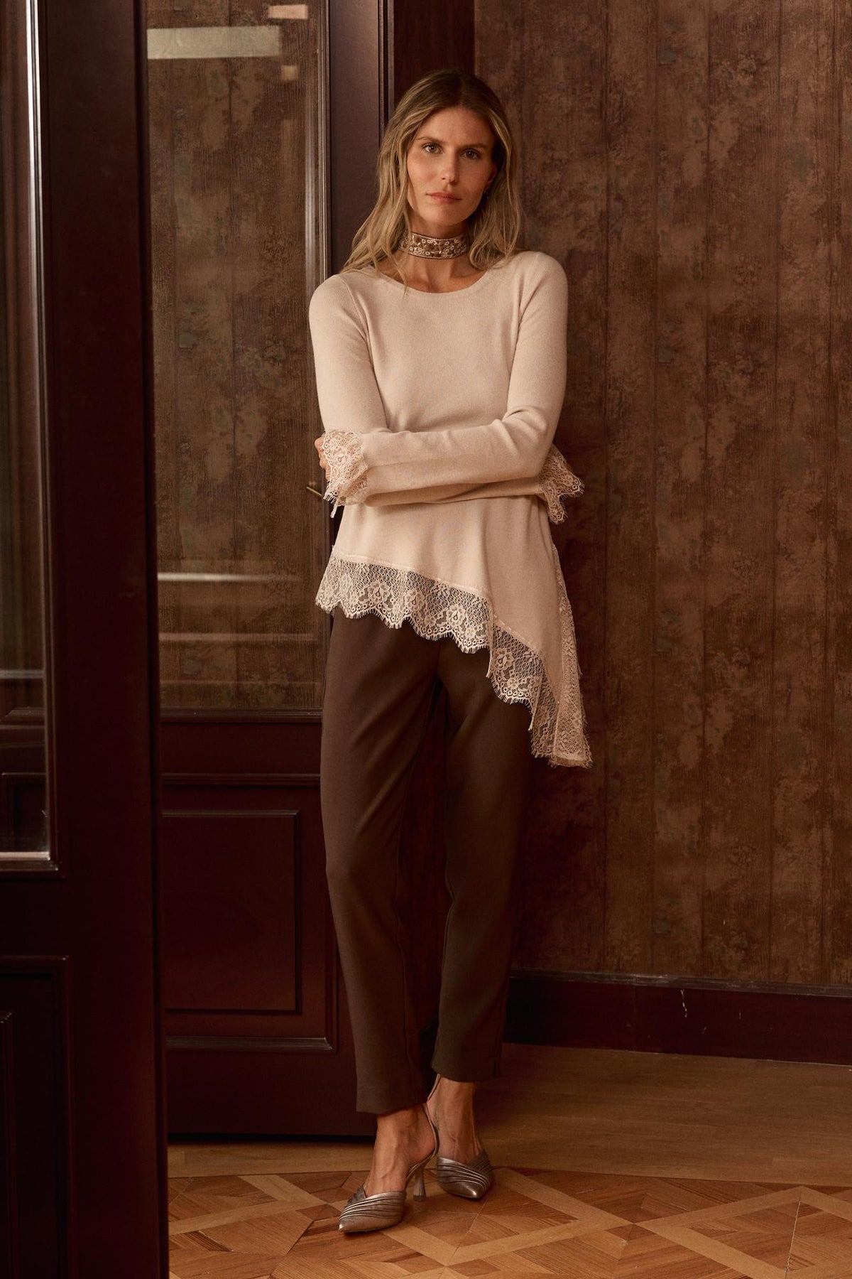 Kris Asymmetrical Sweater