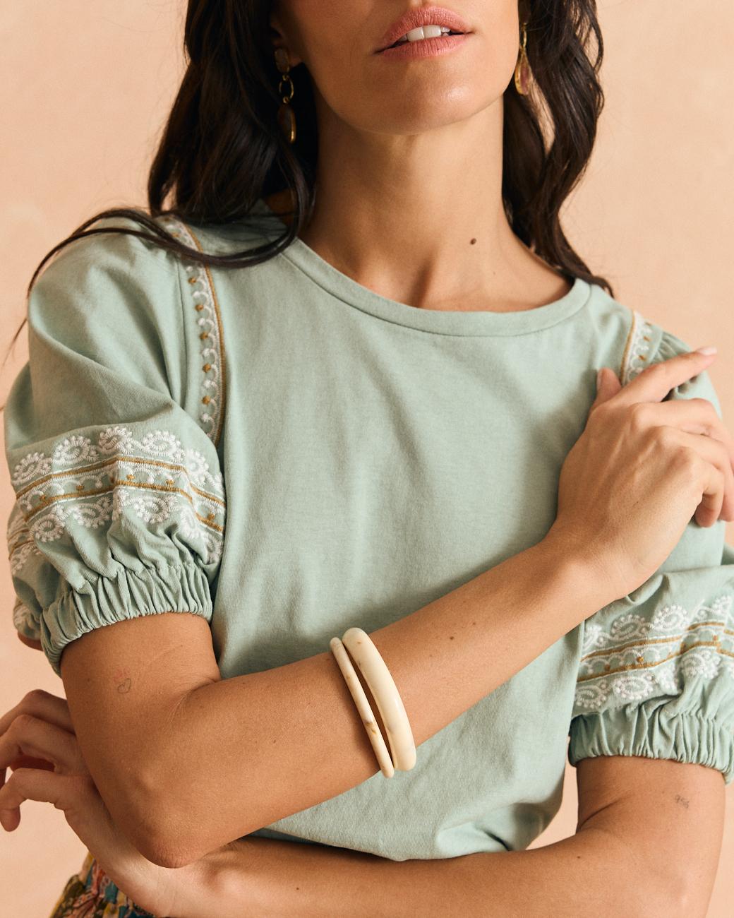 Carlota Embroidered T-Shirt