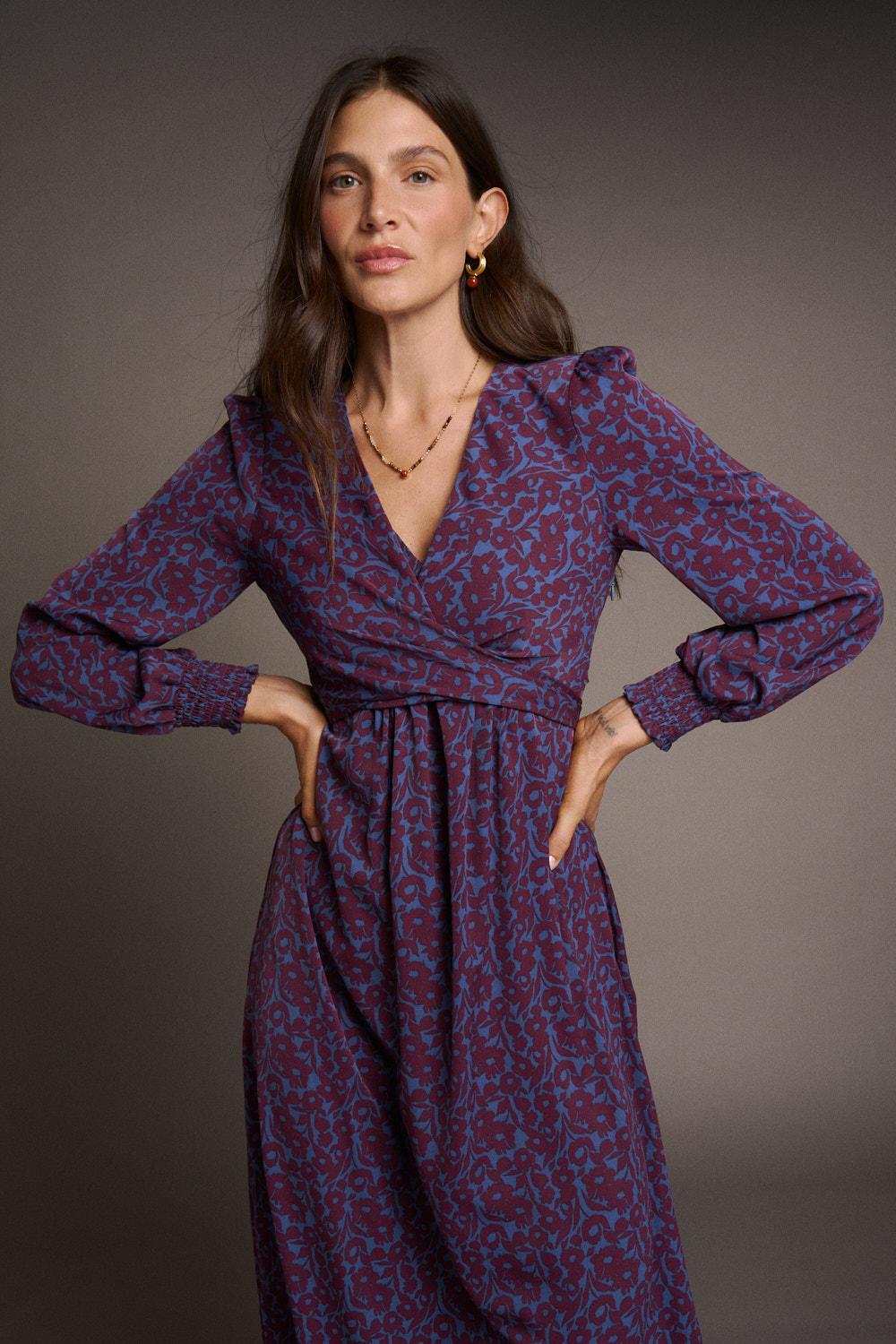 Salomé Wrap Dress