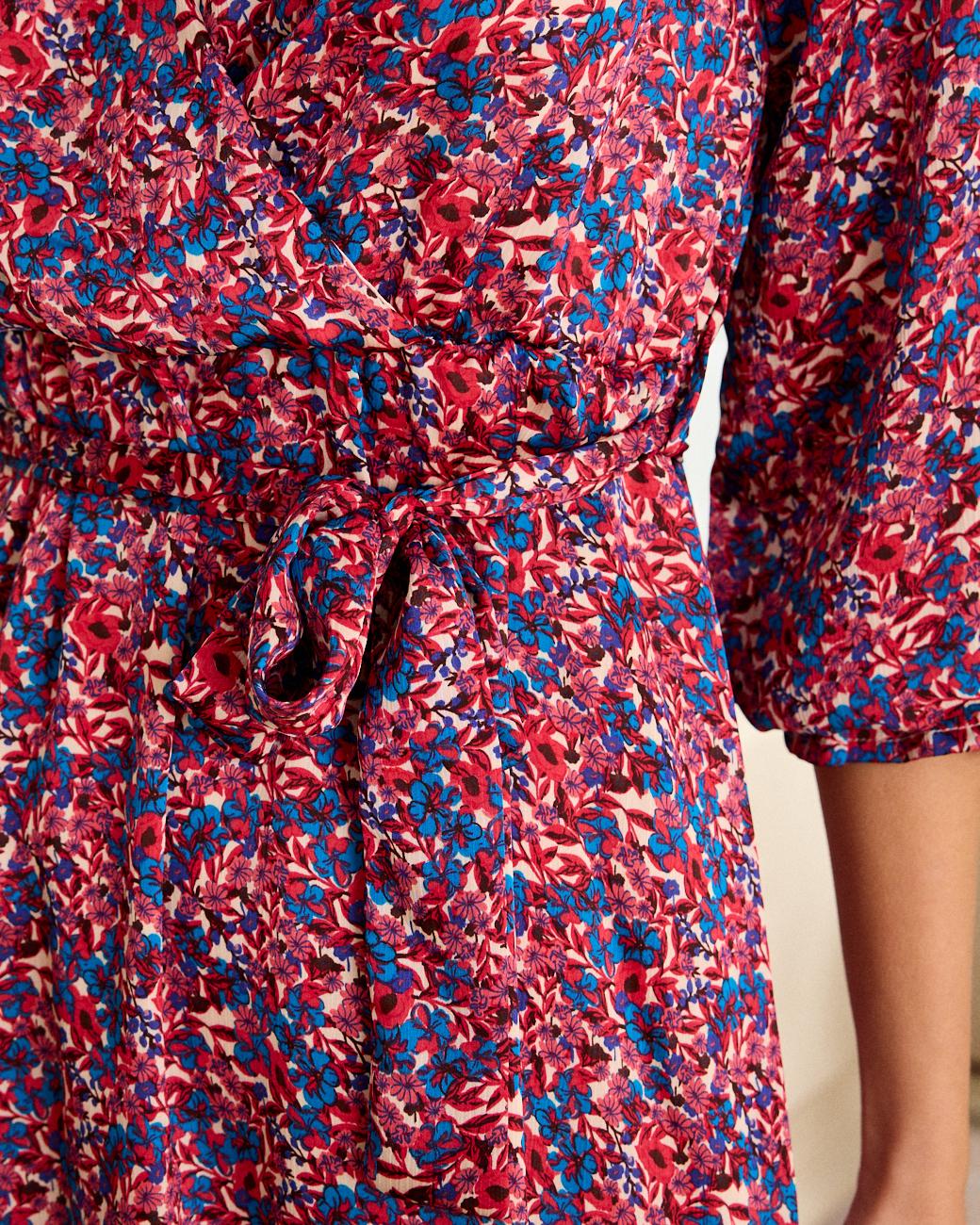 Flower Short Dress