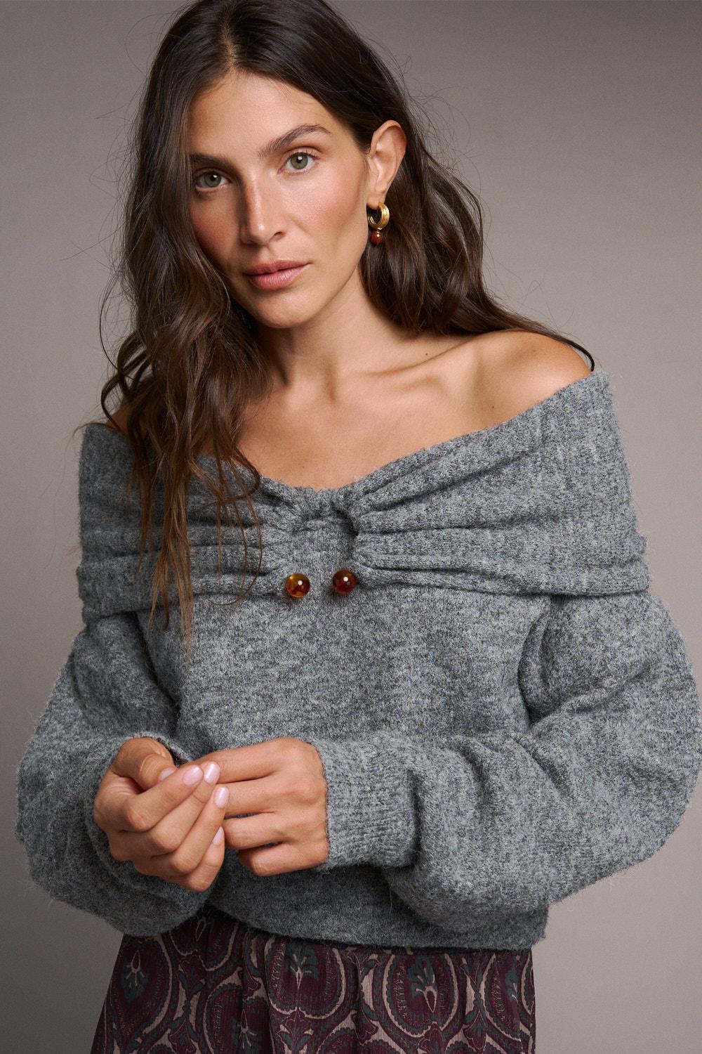 Gray Susi Sweater