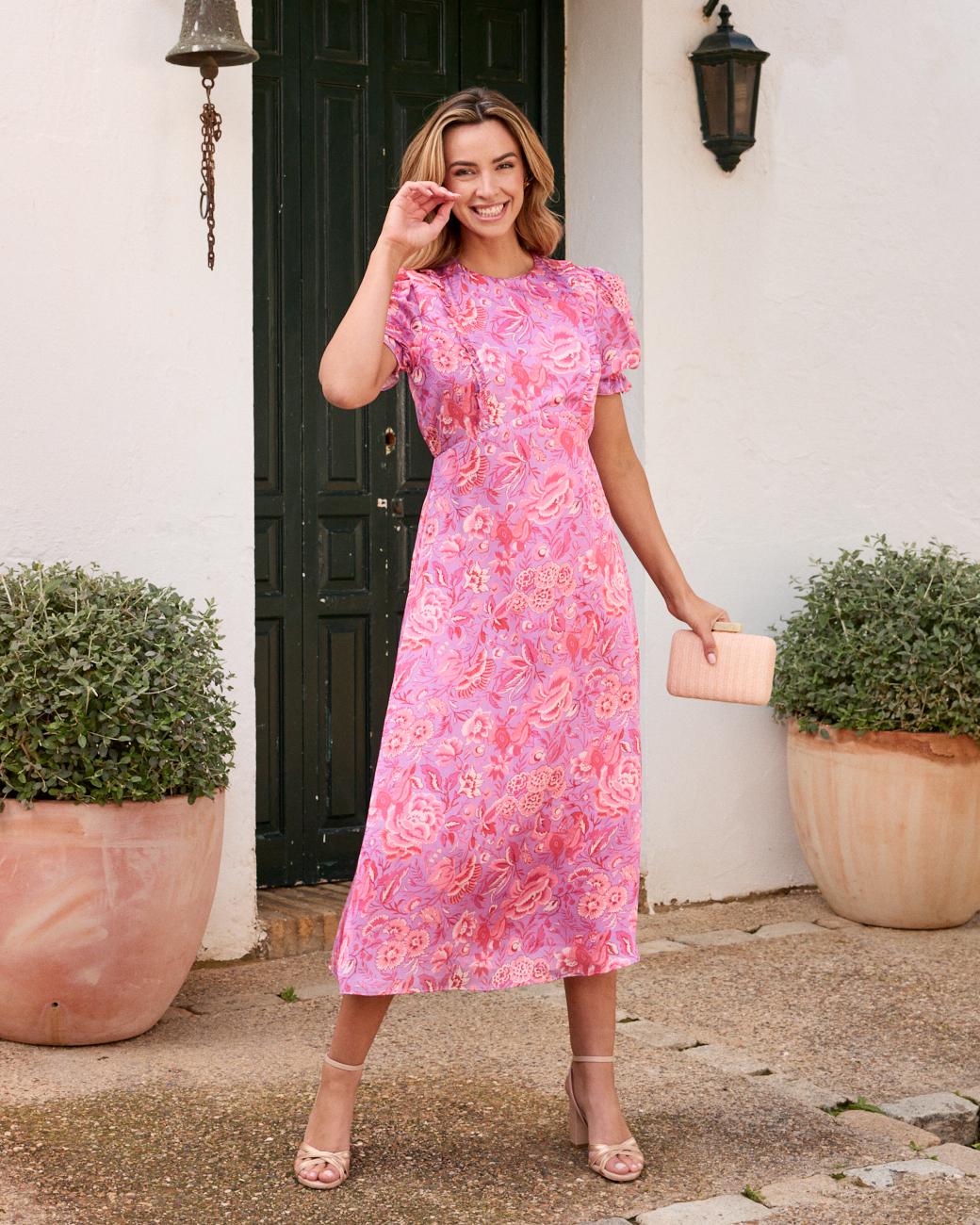 Fez Sleeve Dress