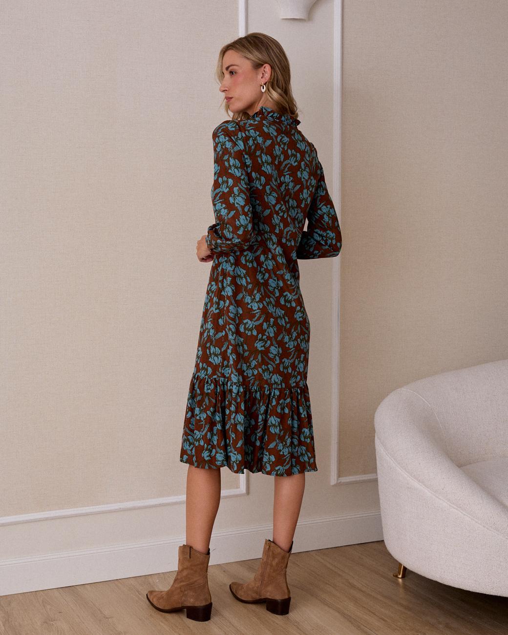 Ruffled Dress Zulea