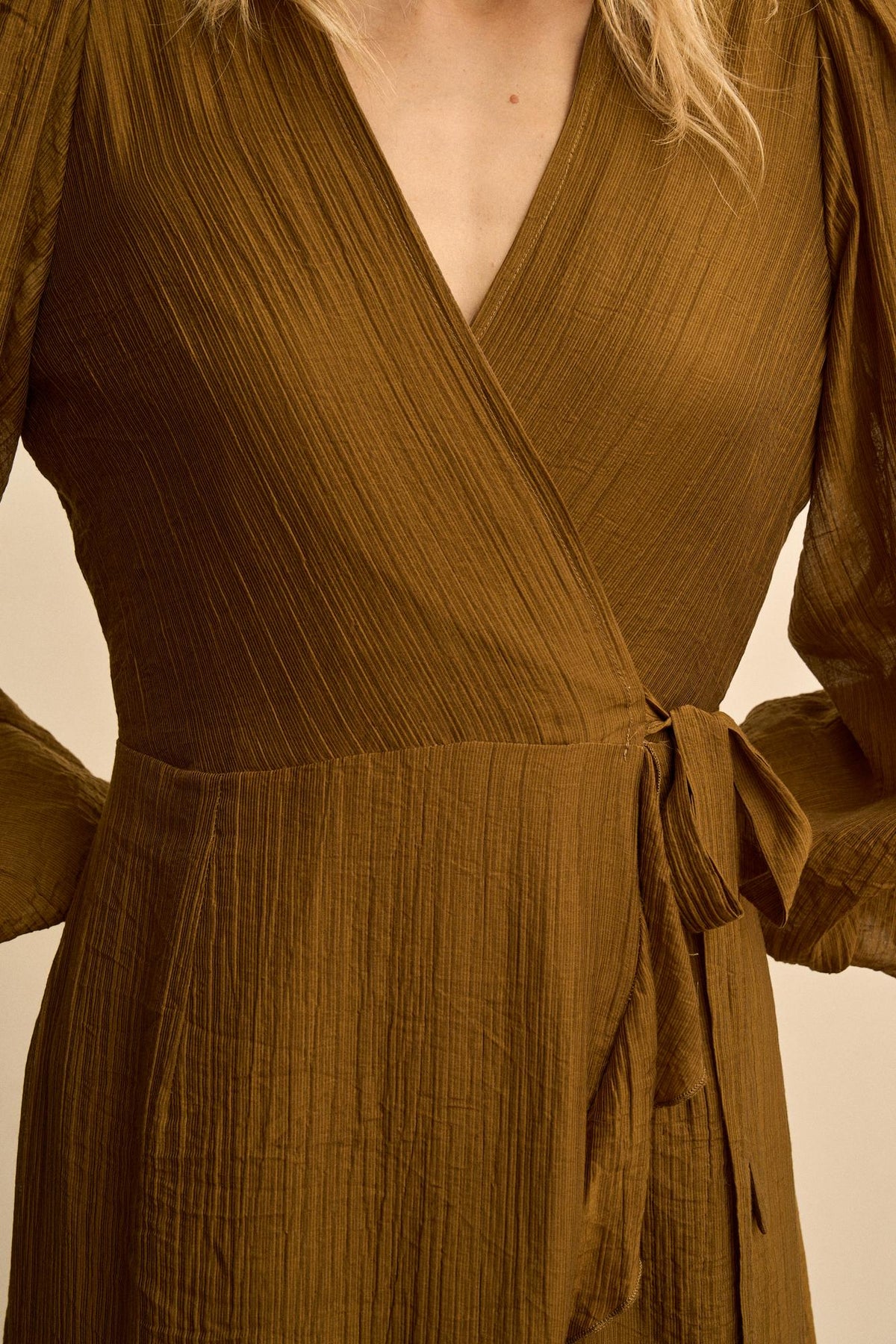 Silvia Low-Neck Dress