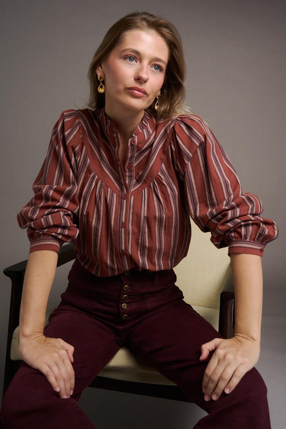 Juliette Striped Shirt