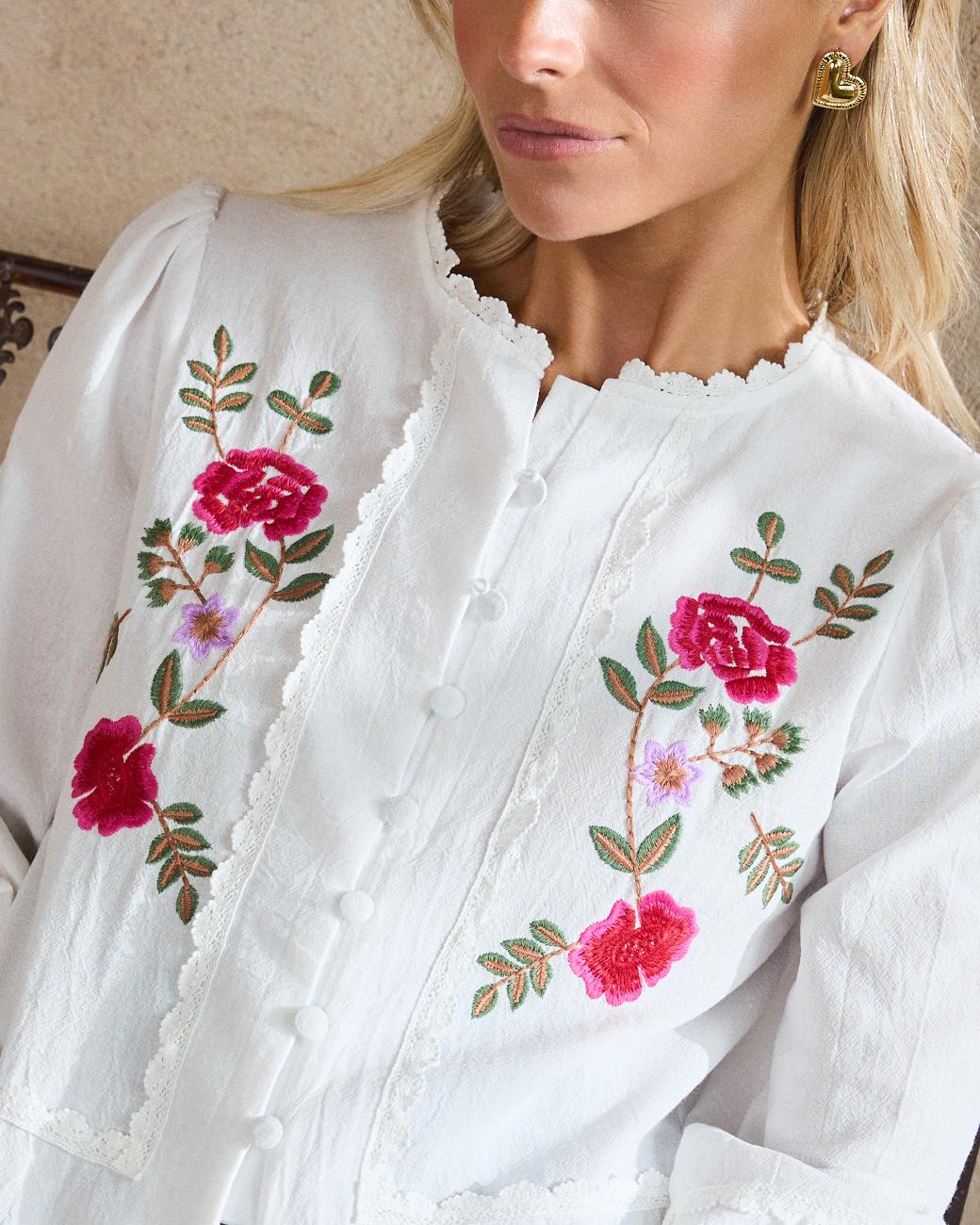 Miriam Eyelet Blouse