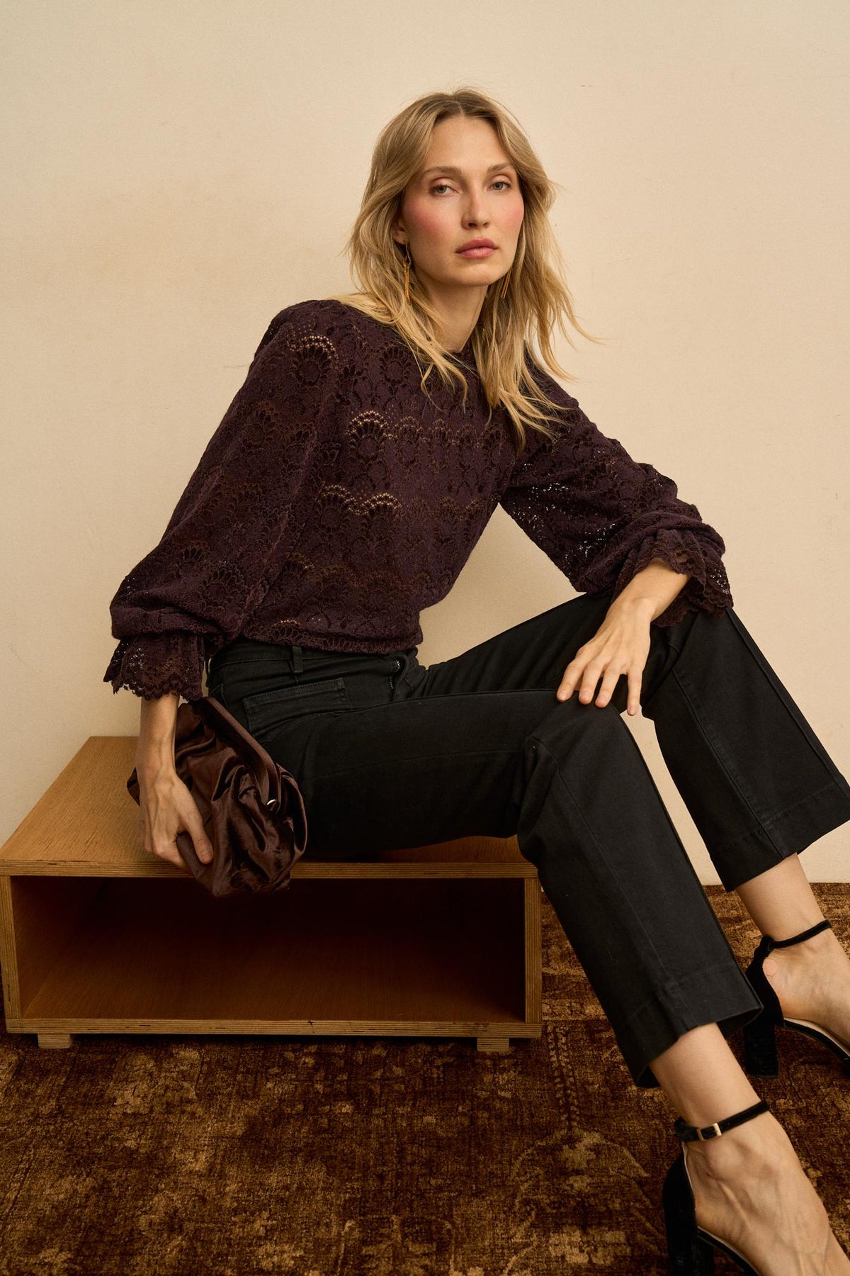 Elvire Denim Trousers with Pockets