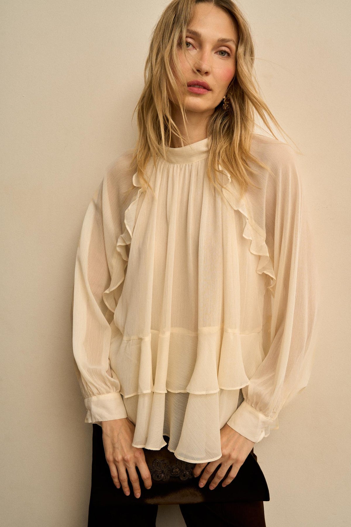 Elianeve Ruffle Blouse