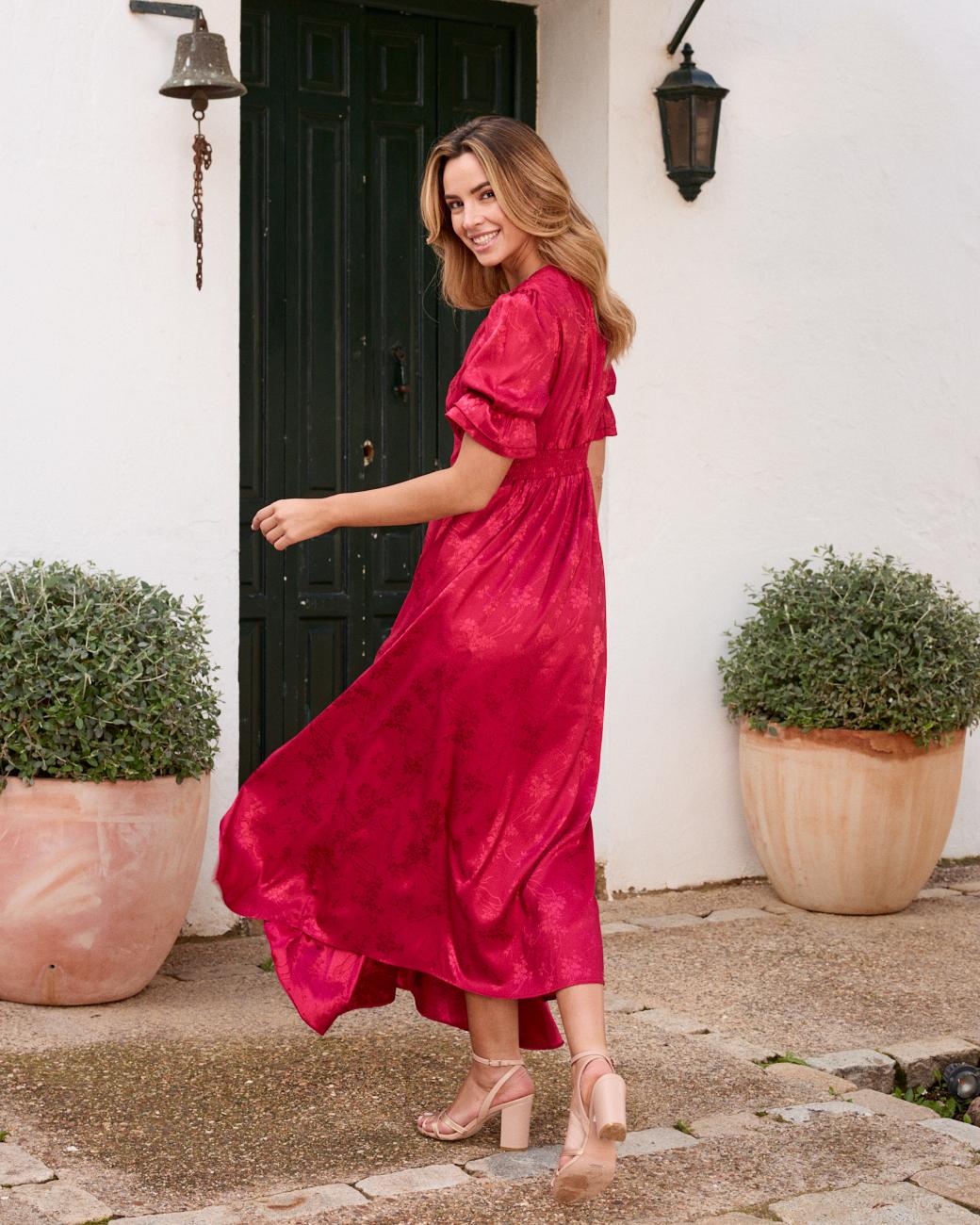 Serena Neckline Dress