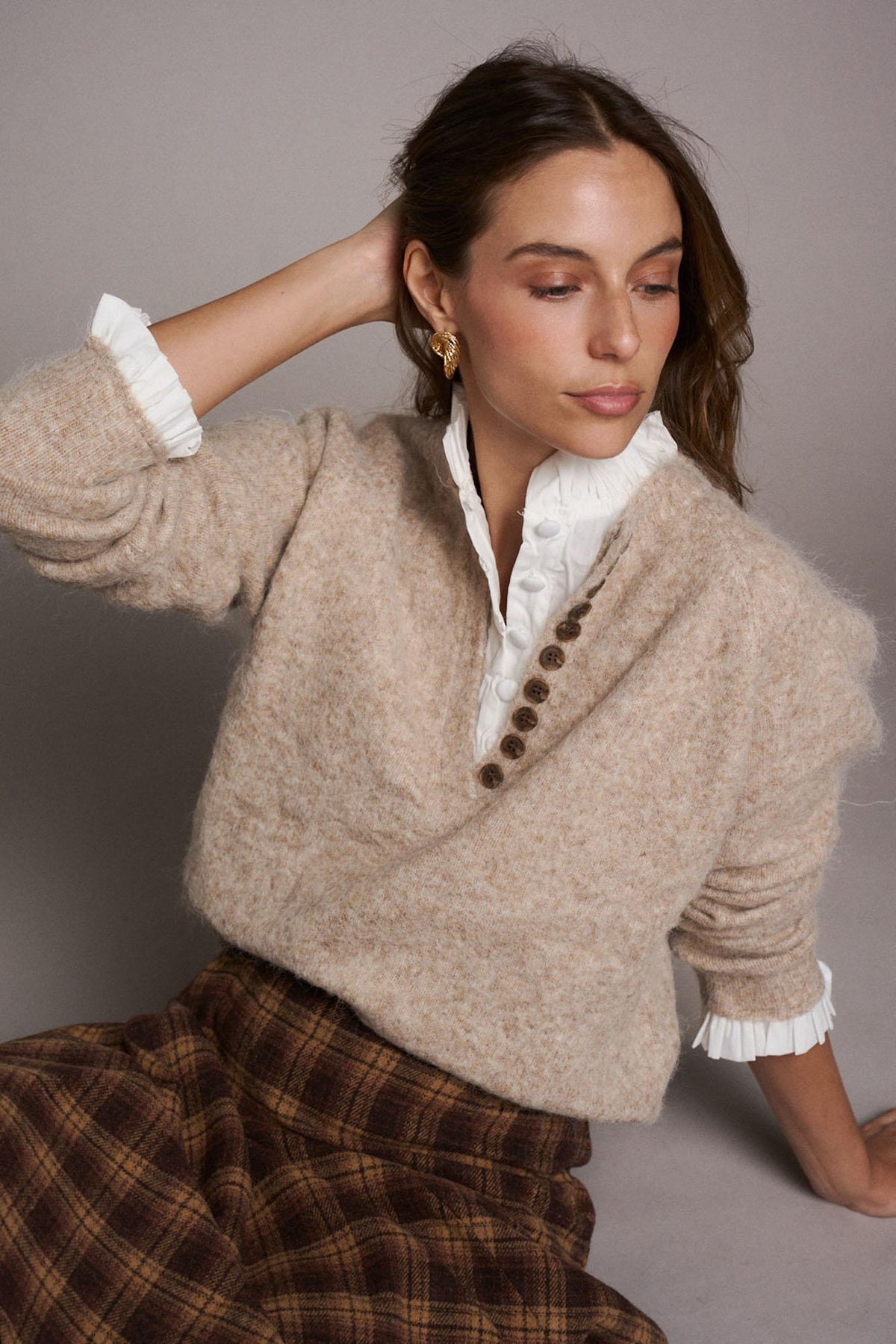 Manon Neckline Sweater