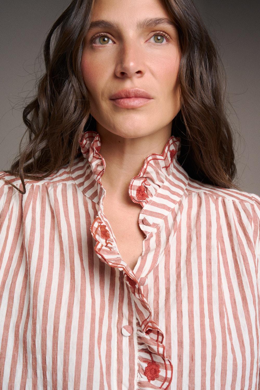 Blusa Rayas Colomara