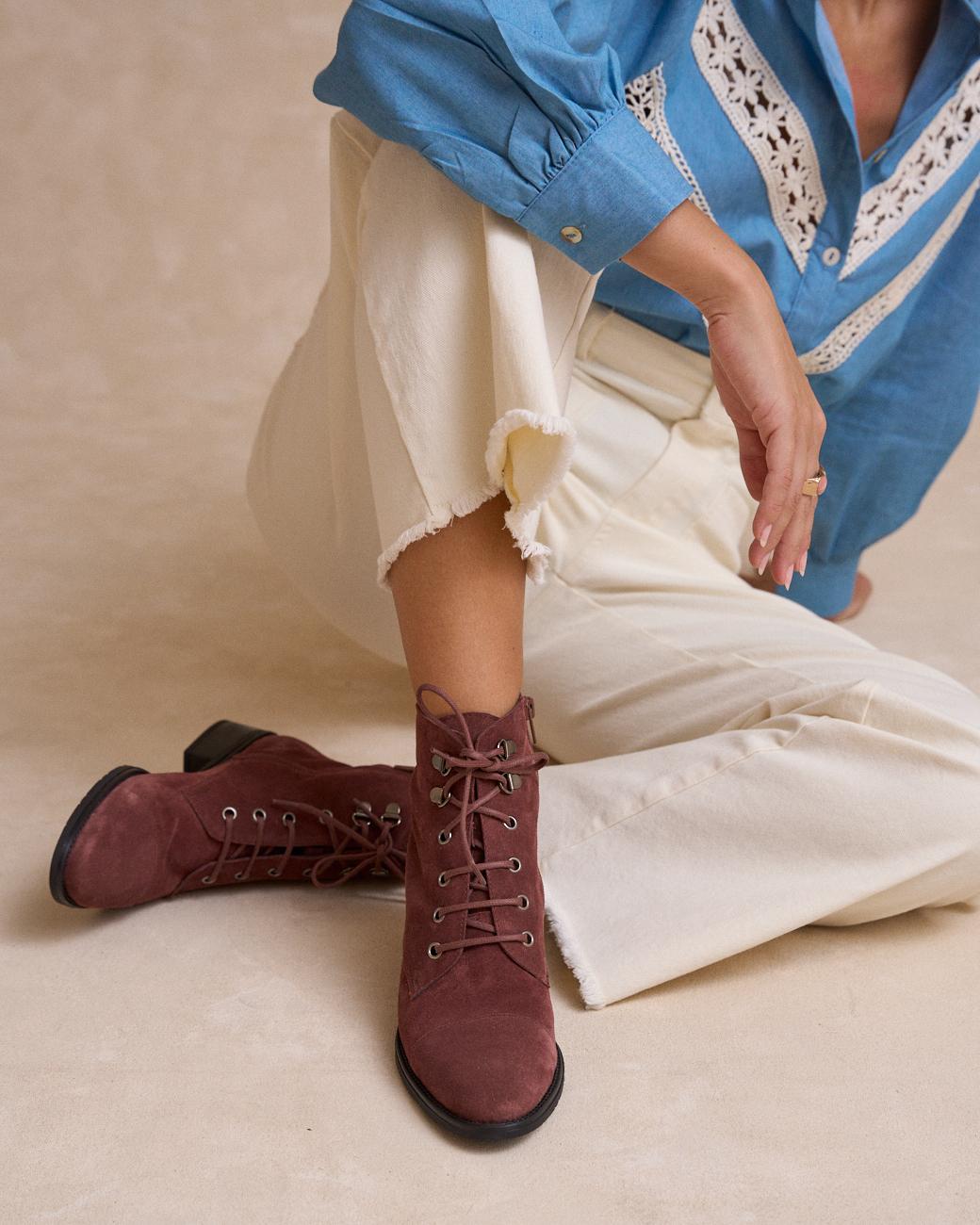 Kila Lace-up Ankle Boots