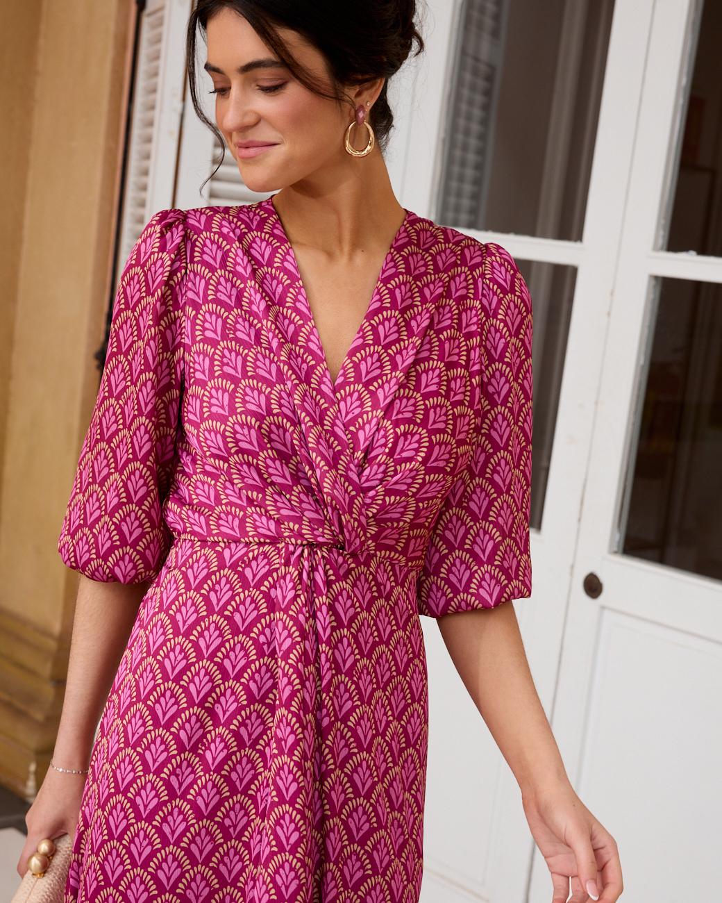 Nerea Print Dress