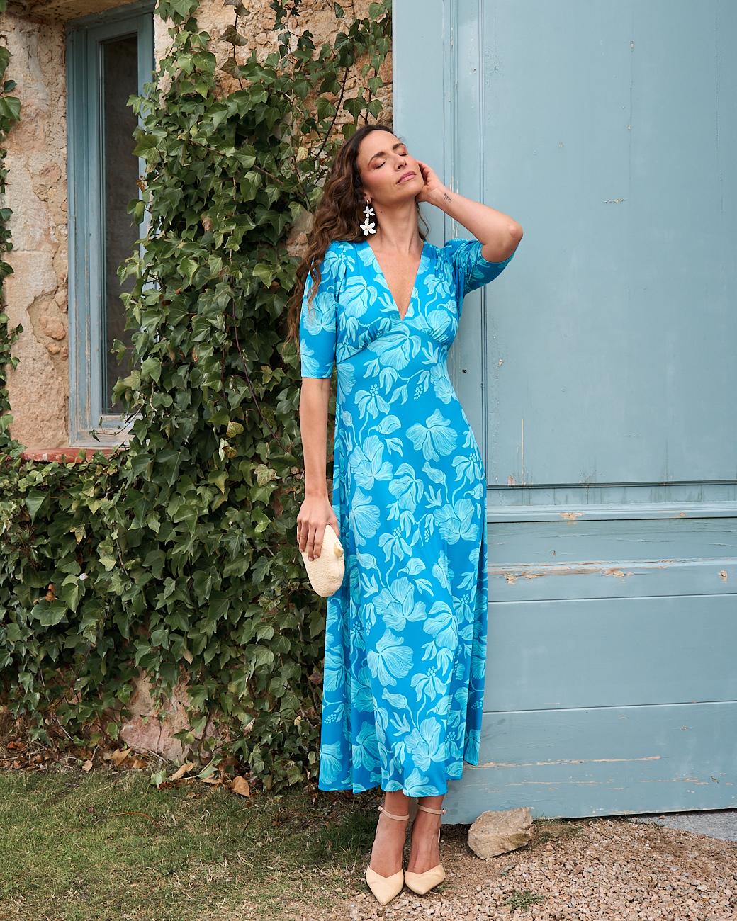 Irene Print Dress