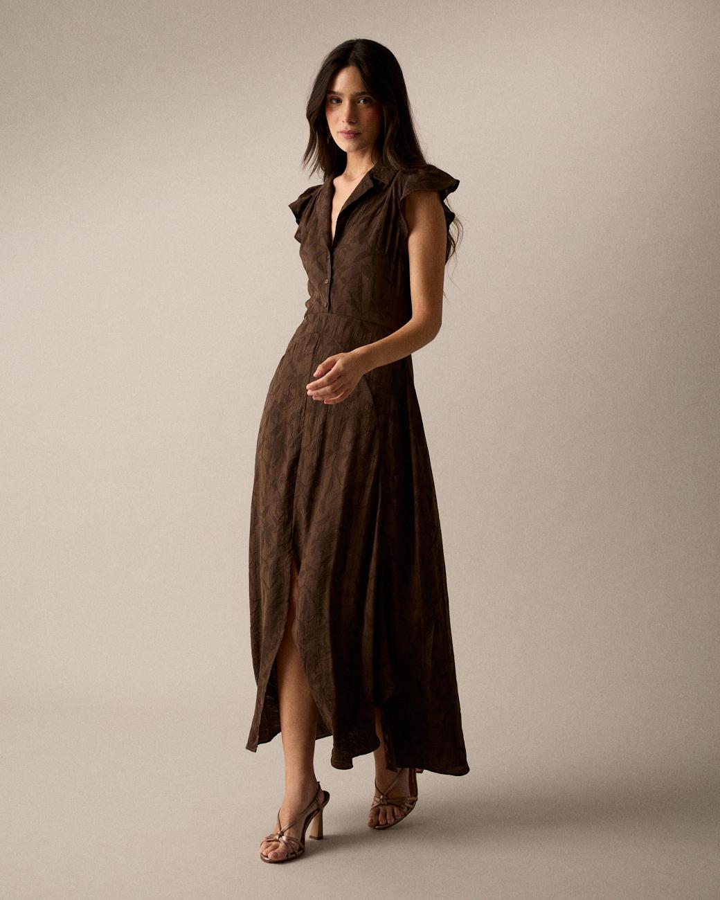 Eire Brown Dress