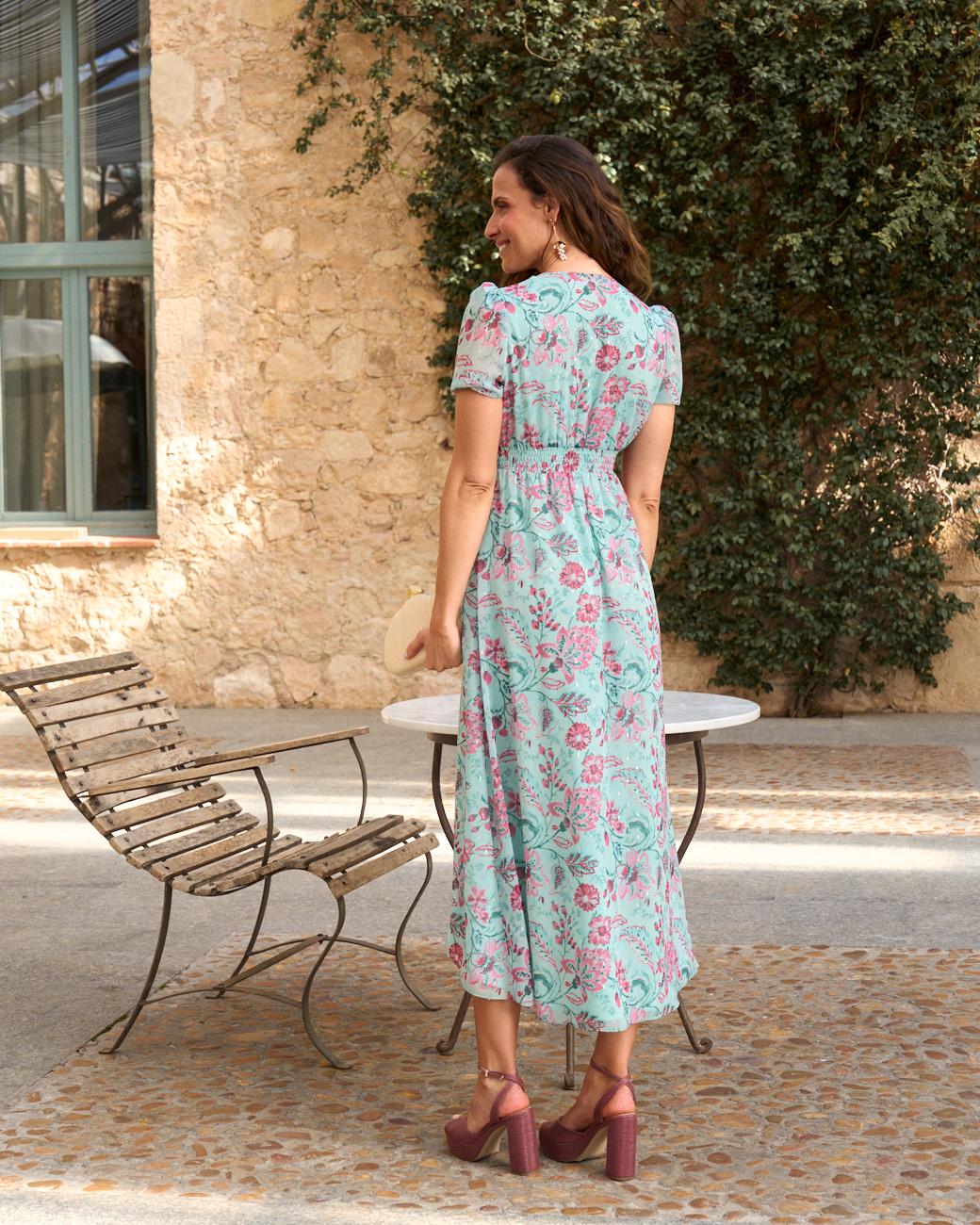 Vera Print Dress