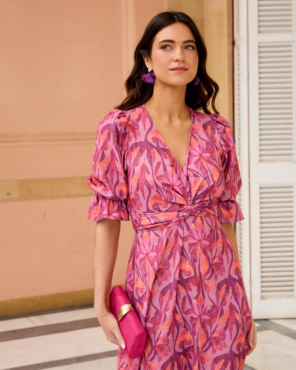 Miriam Print Dress
