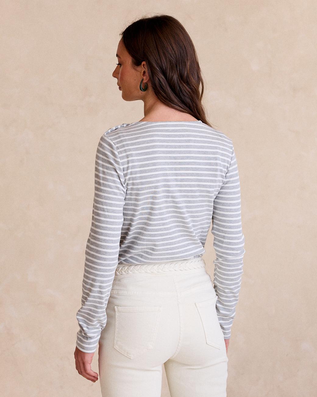Maribeli Striped Top
