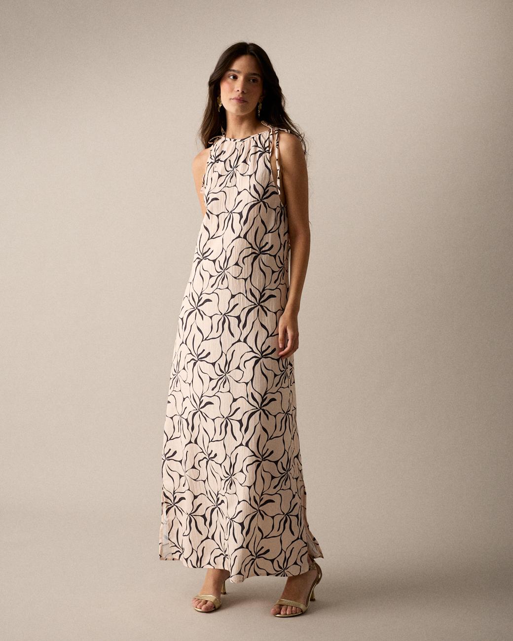 Aran Off-white Dress