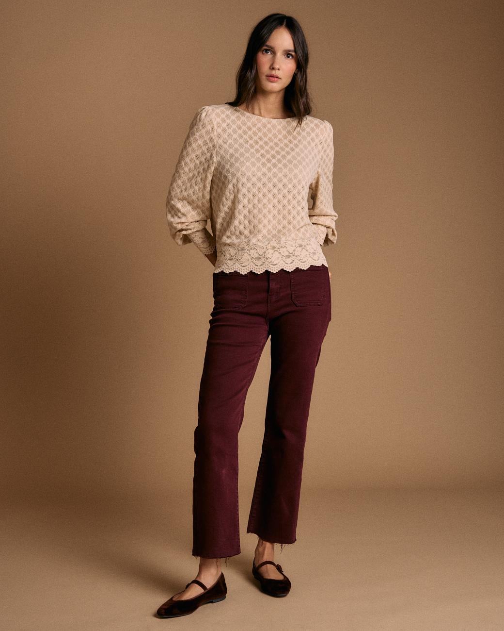 Camelia Detail Blouse