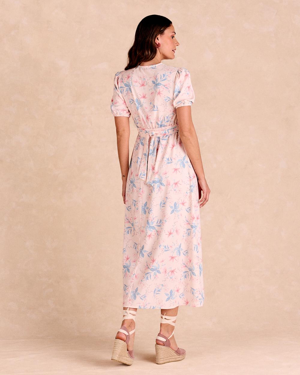 Bastina Long Nude Dress