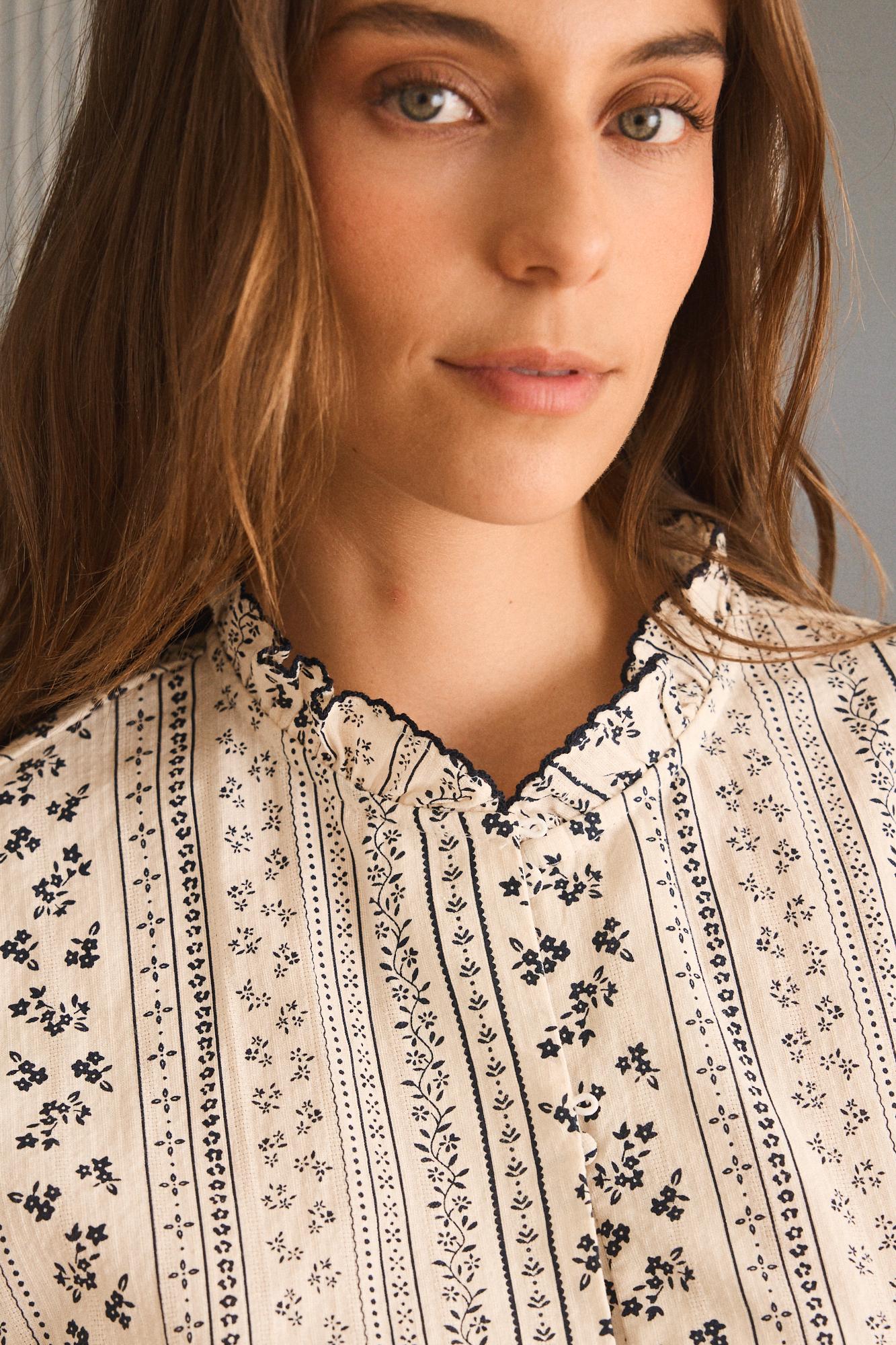 Camisa Flores Dena