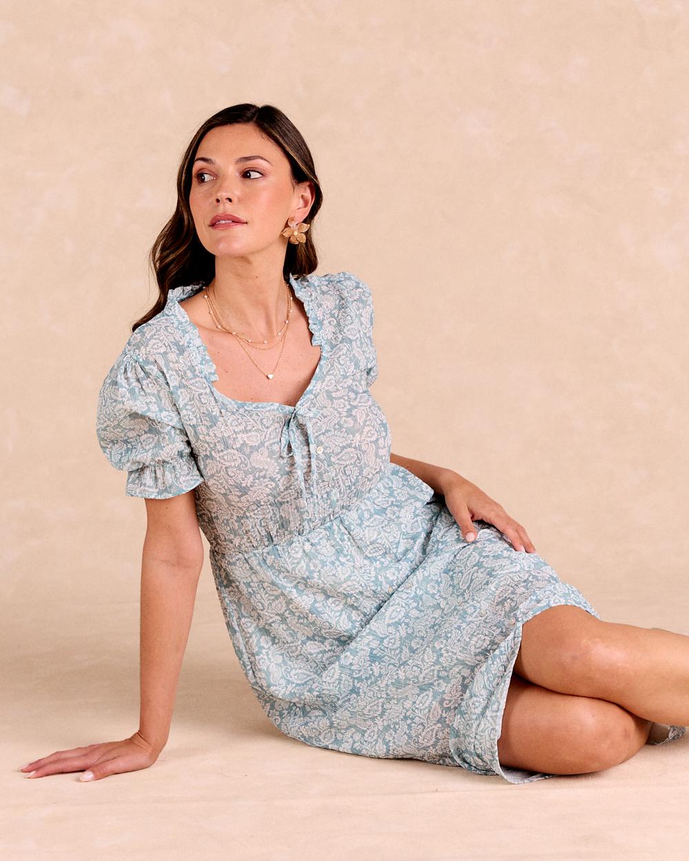 Eucalyptus Long Dress