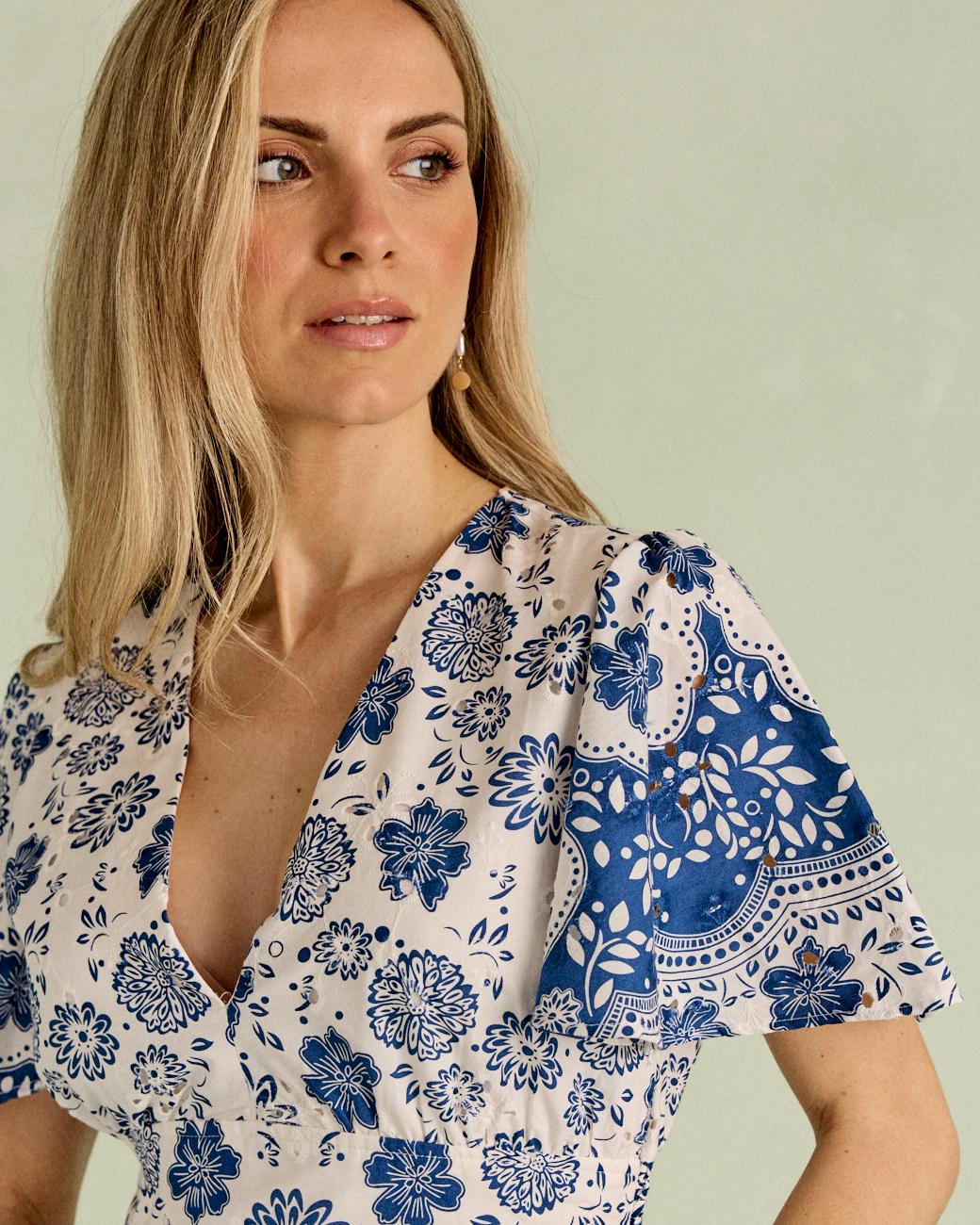 Milia Short Flowers Dress