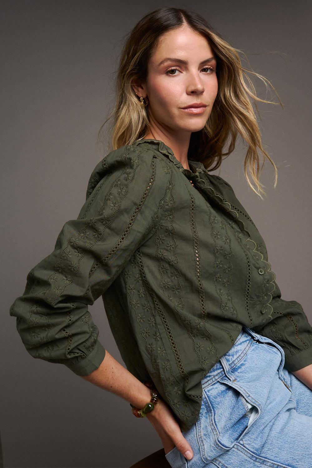 Anaëlle Lace Blouse