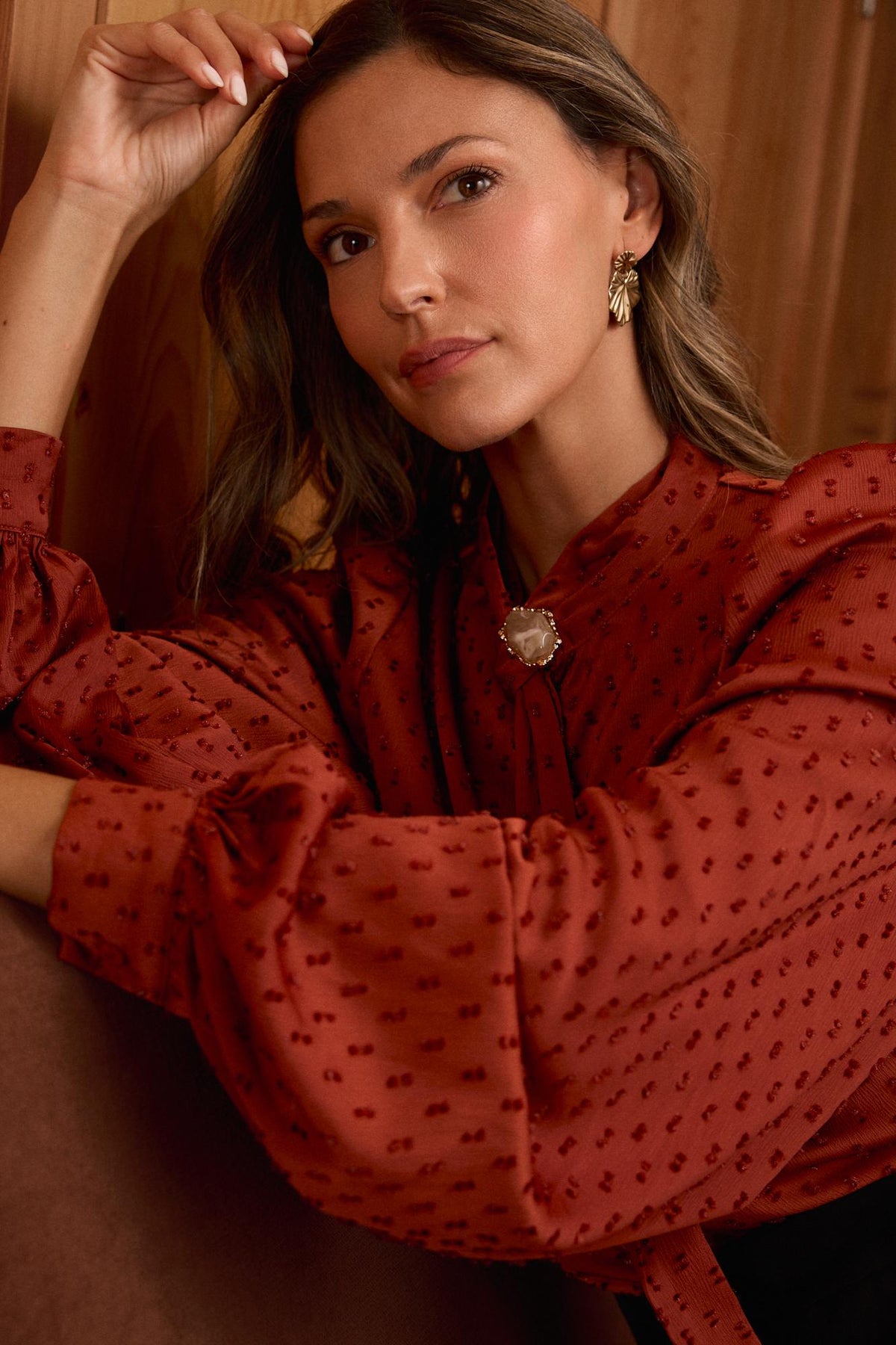 Marguerite Plumeti Blouse