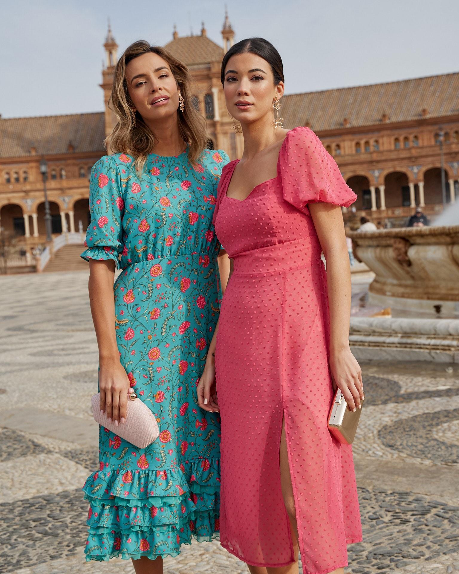 Angeles Midi Dress