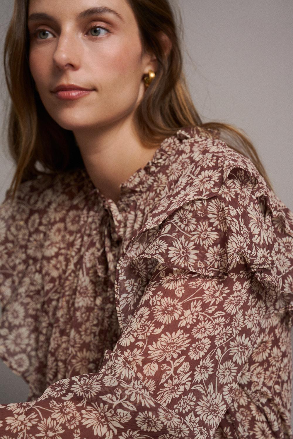 Dácil Floral Blouse
