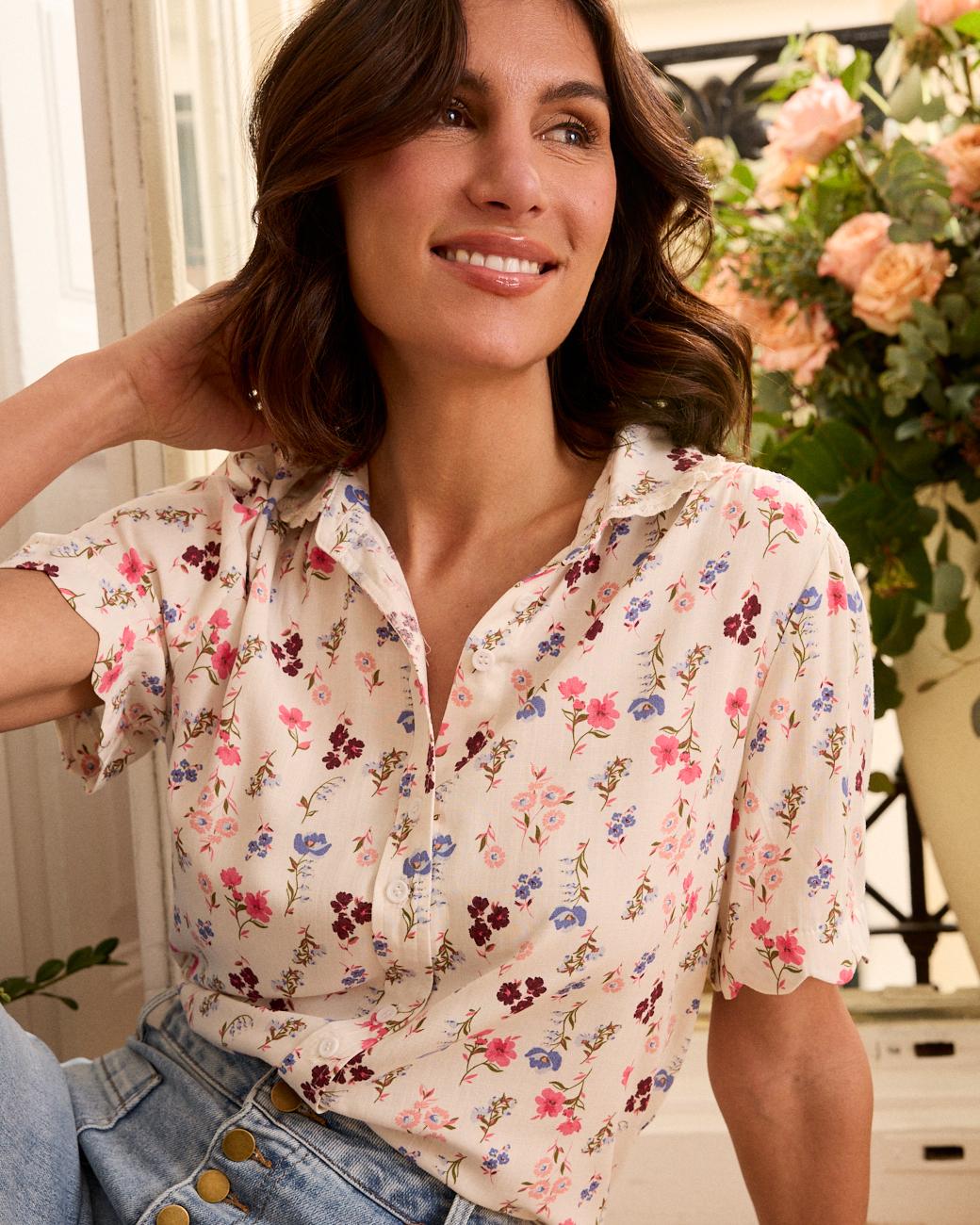 Flower Blouse Odete