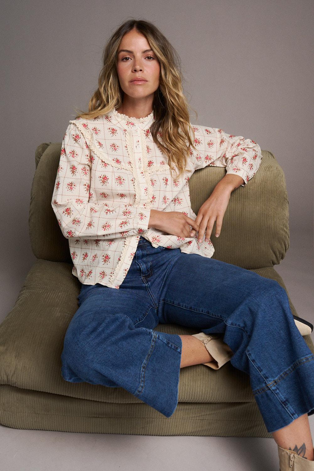 Amapola Flowers Blouse