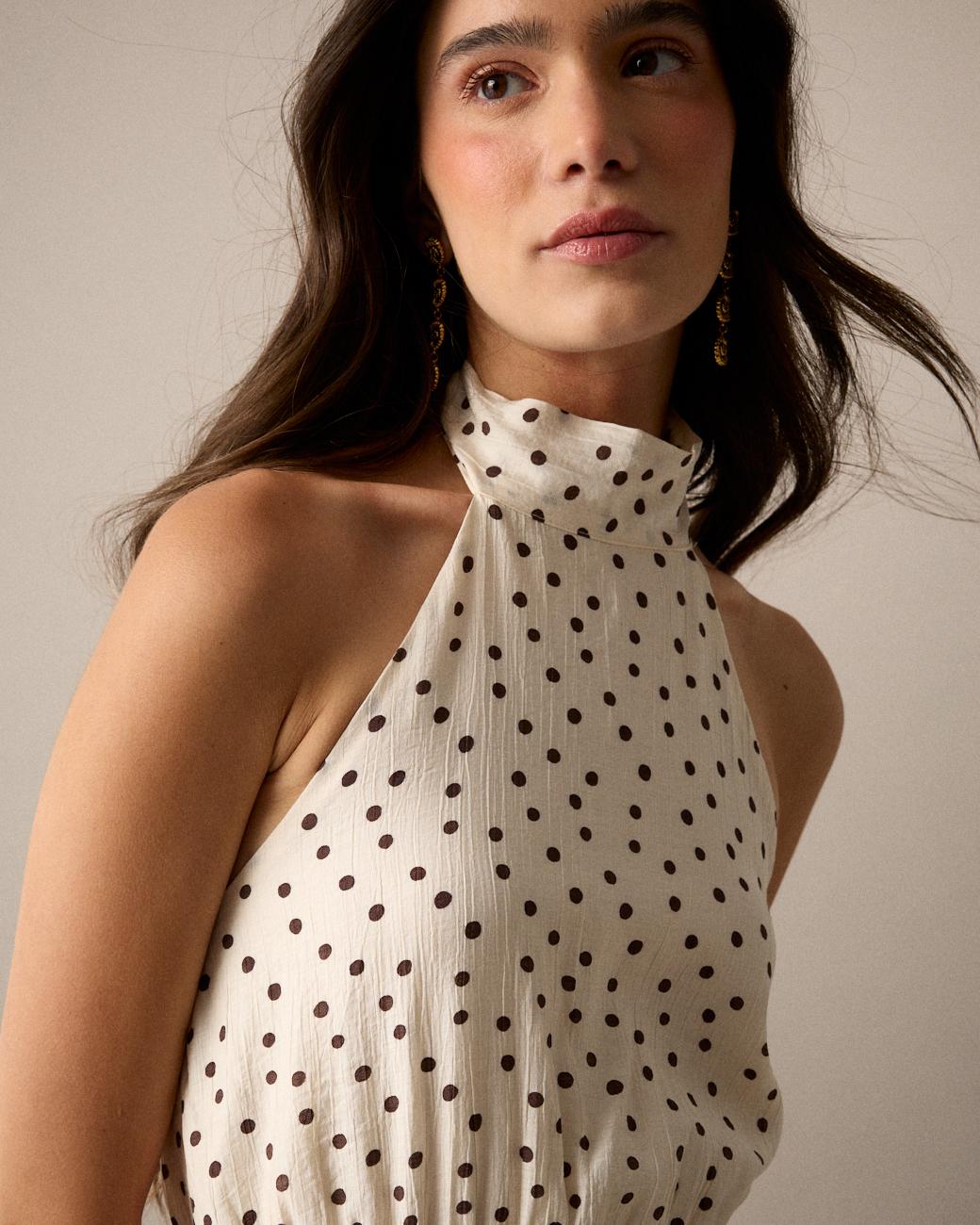 Luz Polka Dot Dress