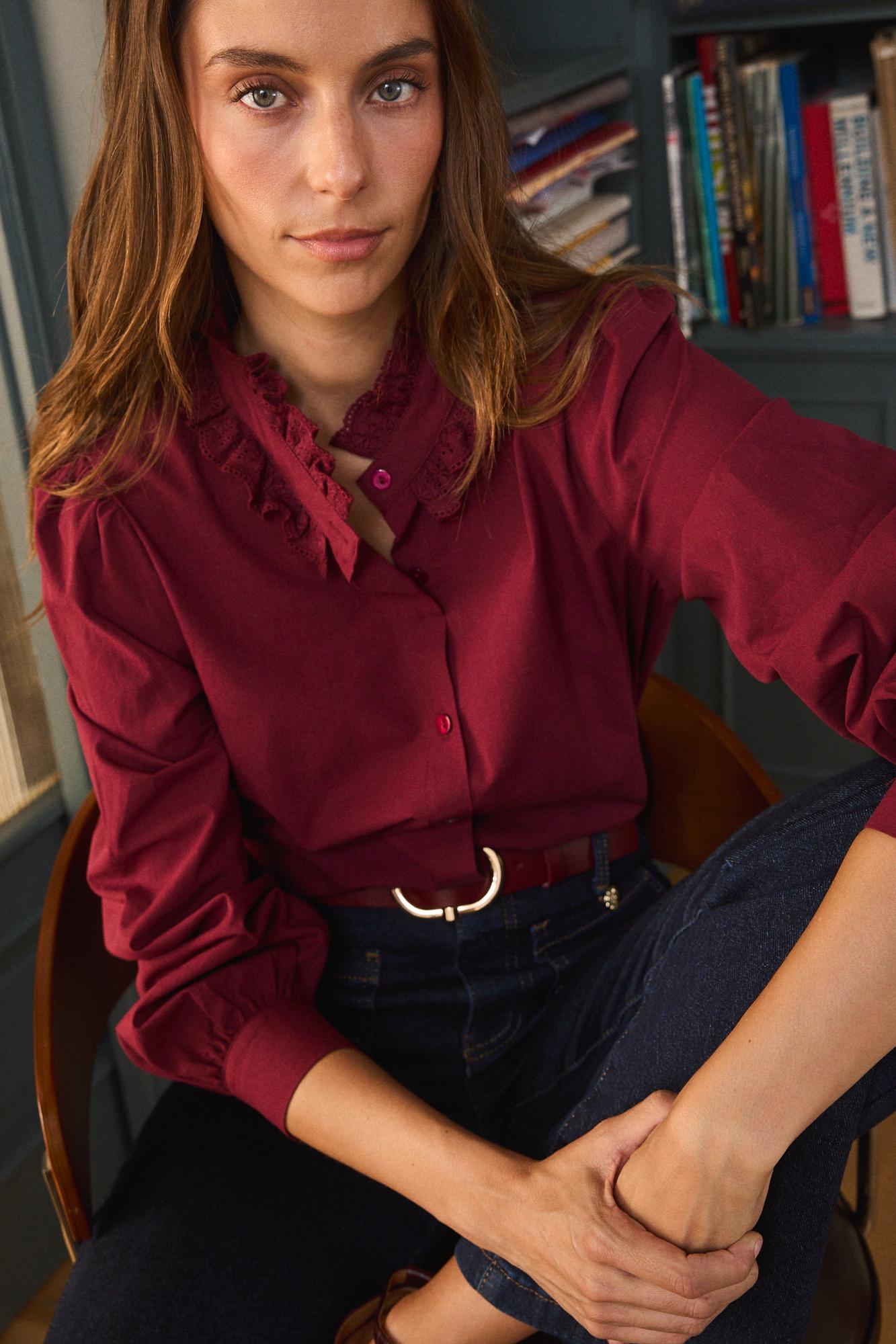 Camisa Cuello Rinna