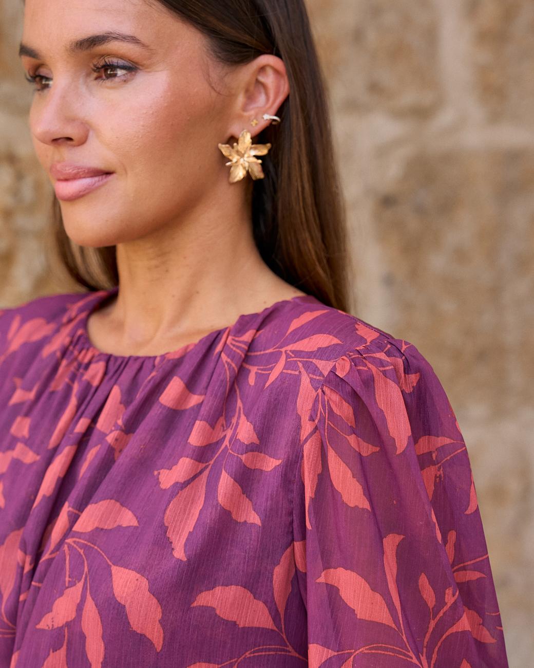 Dea Leaf Dress