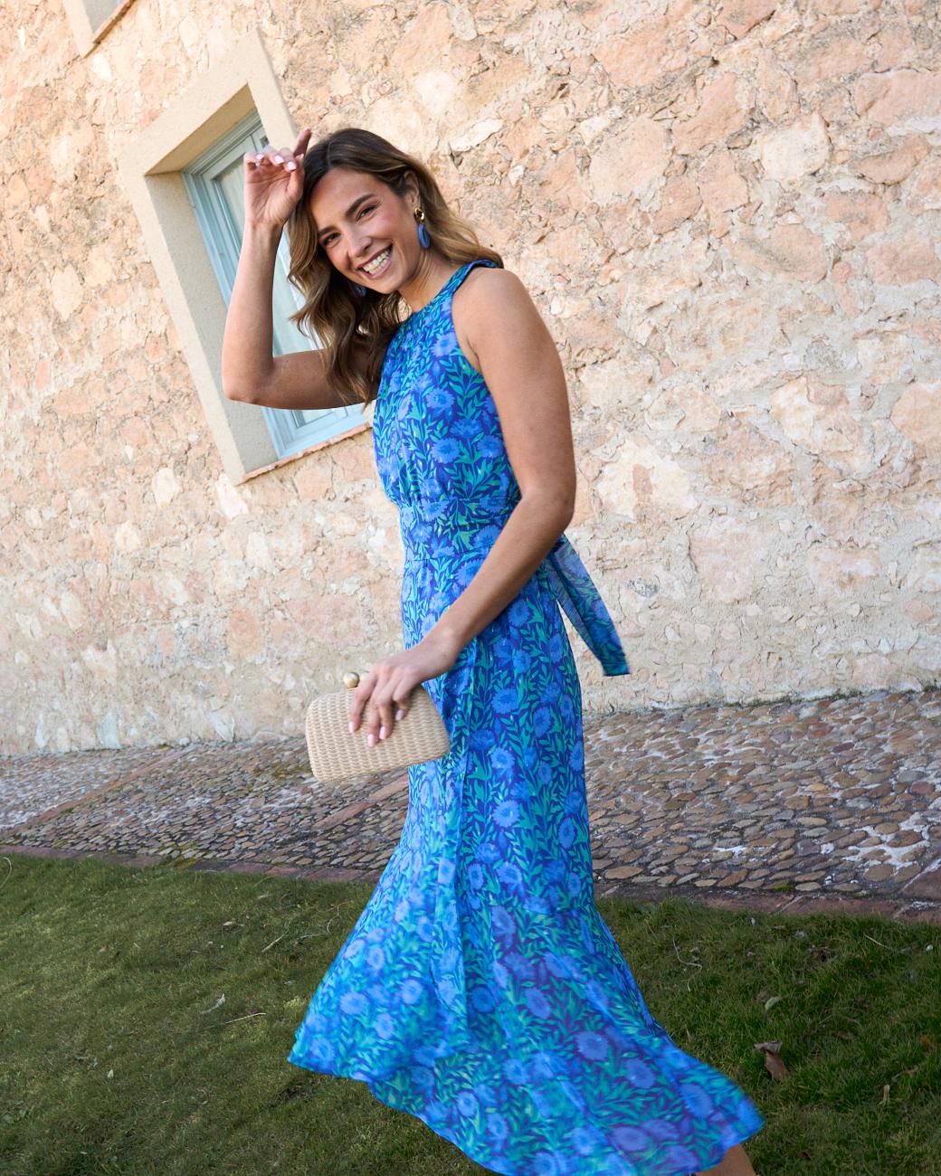 Anais Print Dress