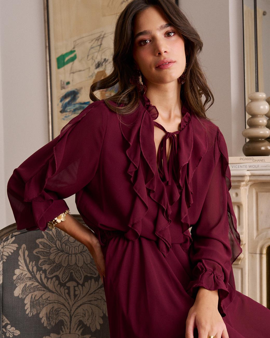 Vivi Ruffle Dress