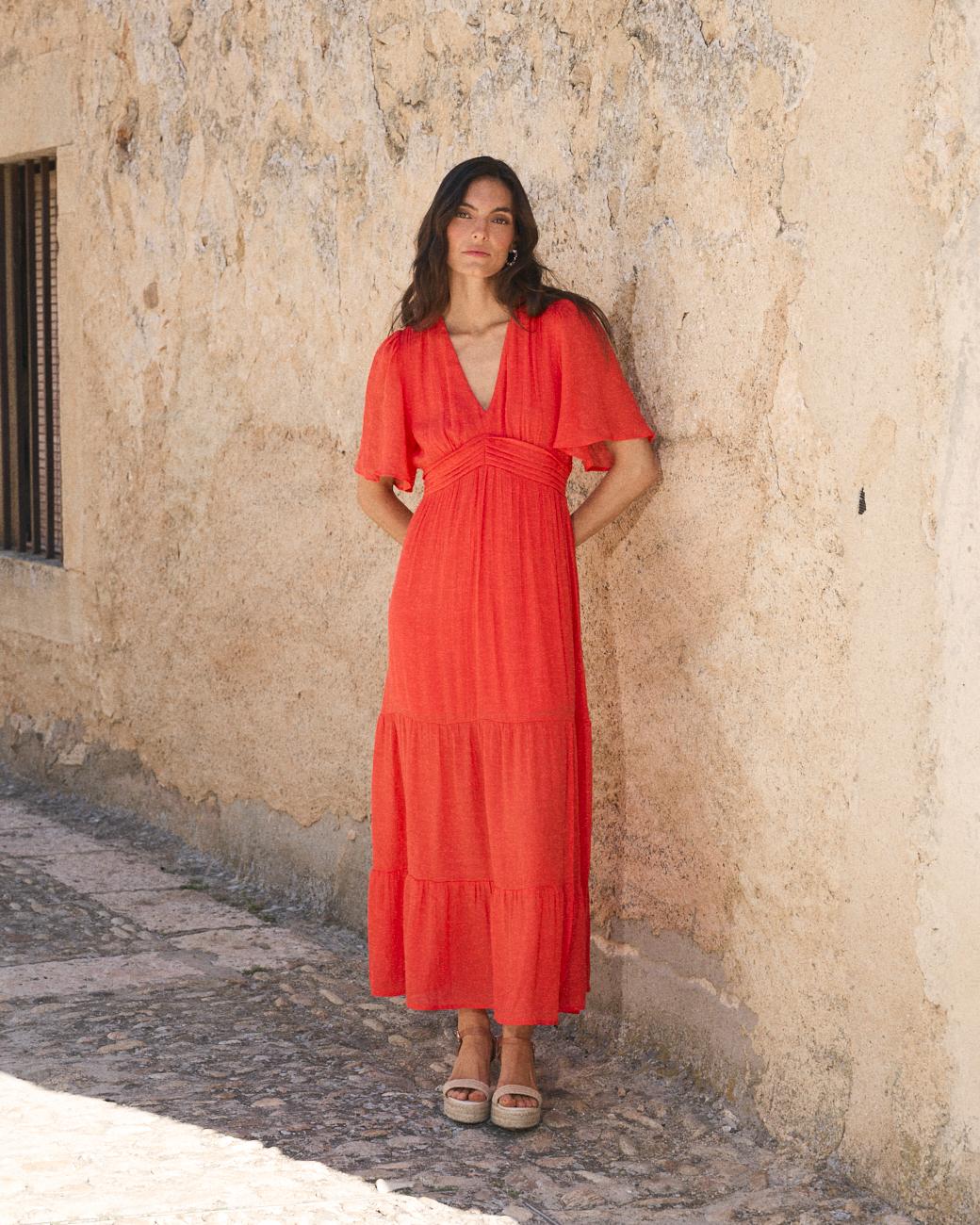 Linda Long Dress