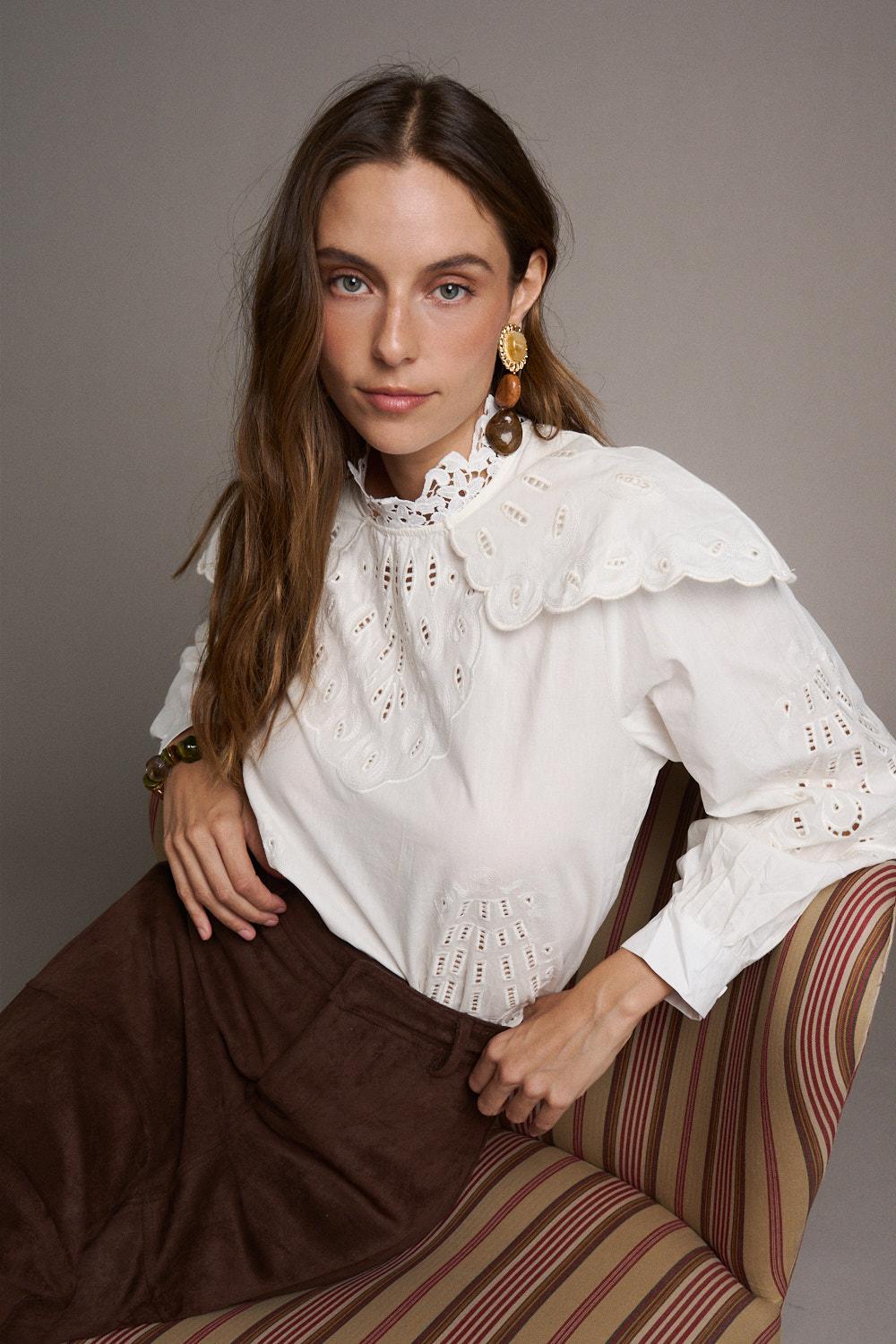 Apolline Embroidered Shirt
