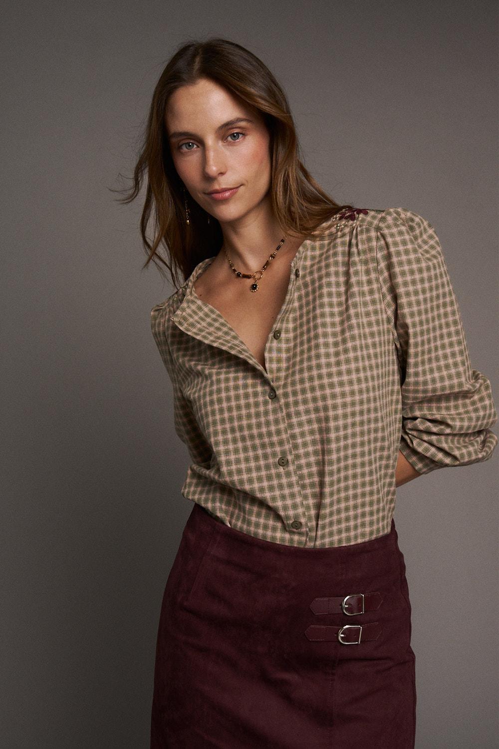 Fleur Embroidered Shirt