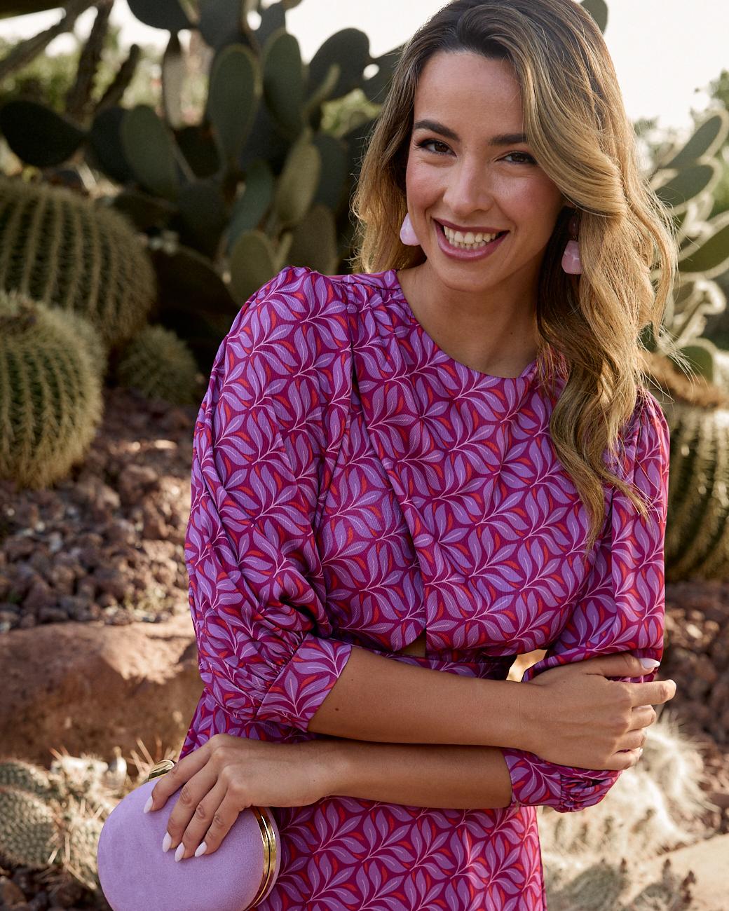 Maraba Print Dress