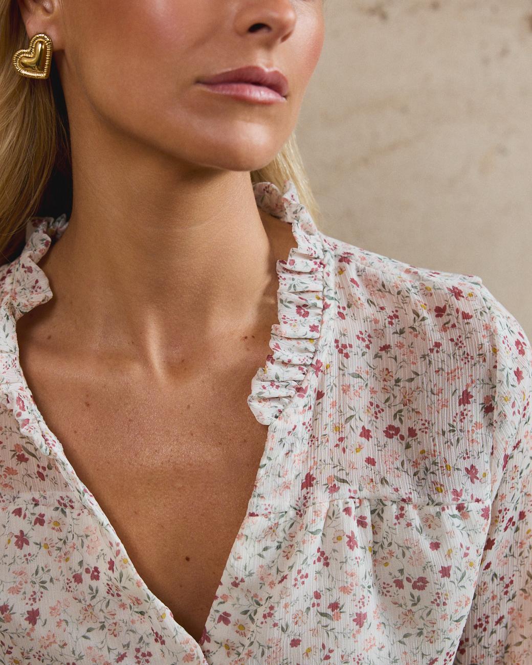 Magnolia Flowers Shirt