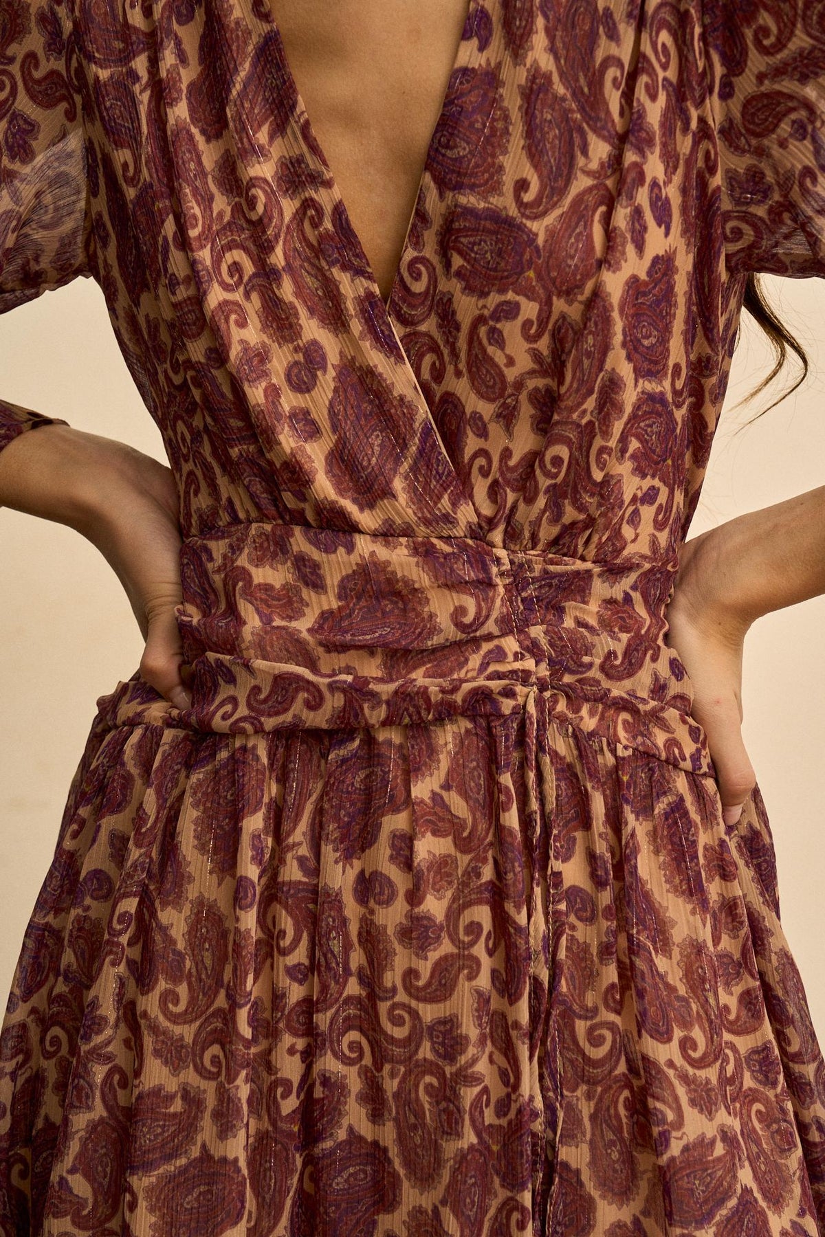 Isaline Short Print Dress