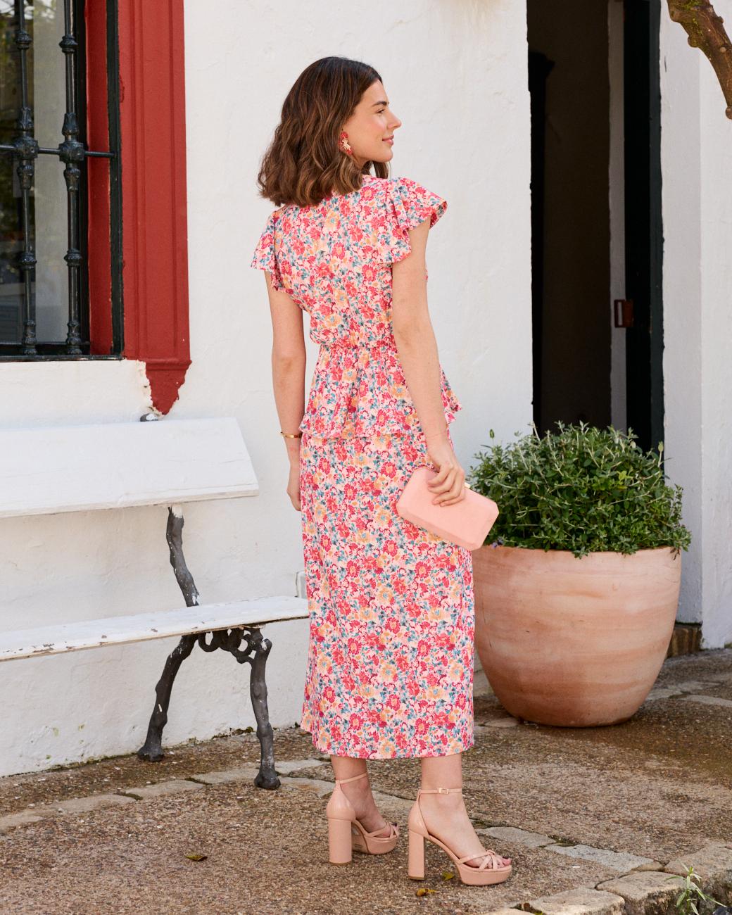 Santorini Neckline Dress