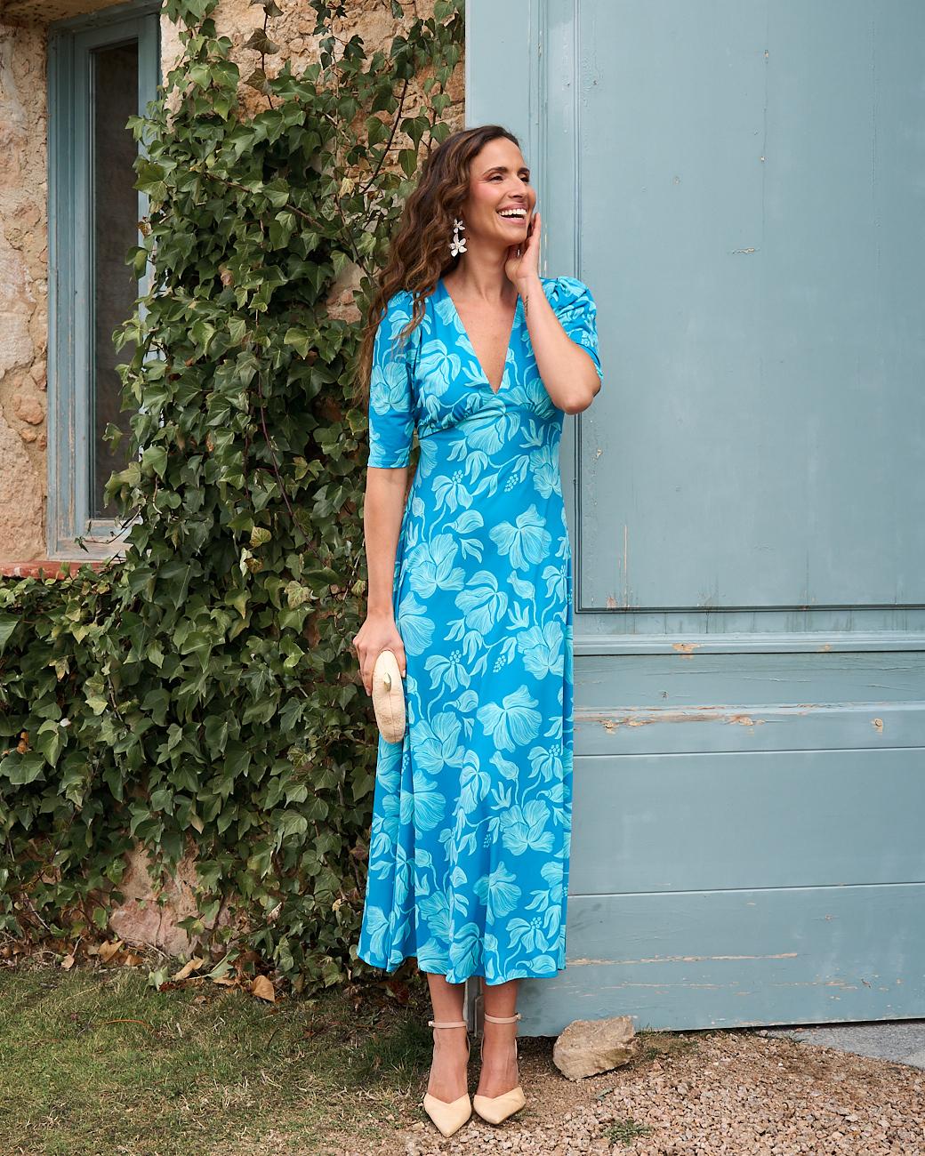 Irene Print Dress