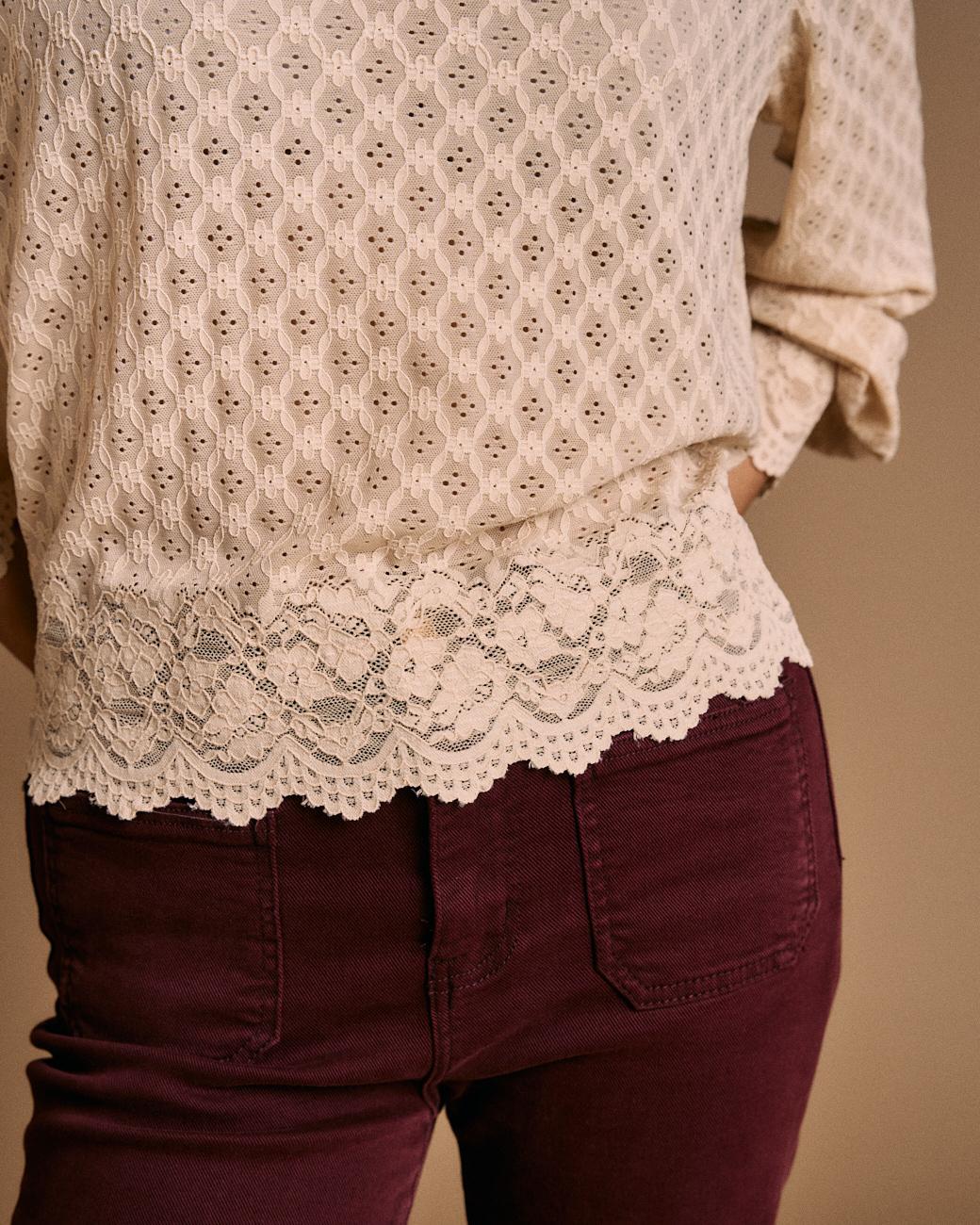 Camelia Detail Blouse