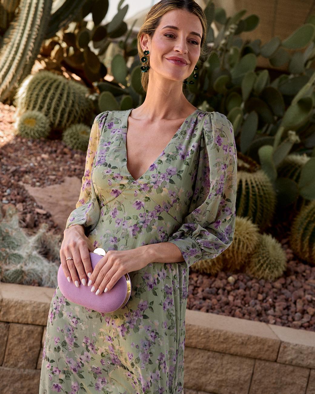 Anicia Flowers Dress