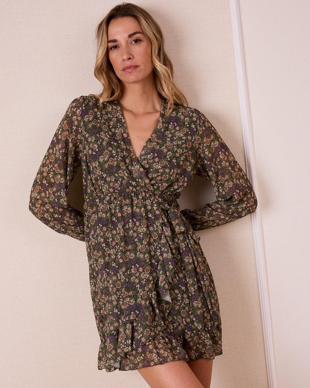 Carnation Flowers Dress